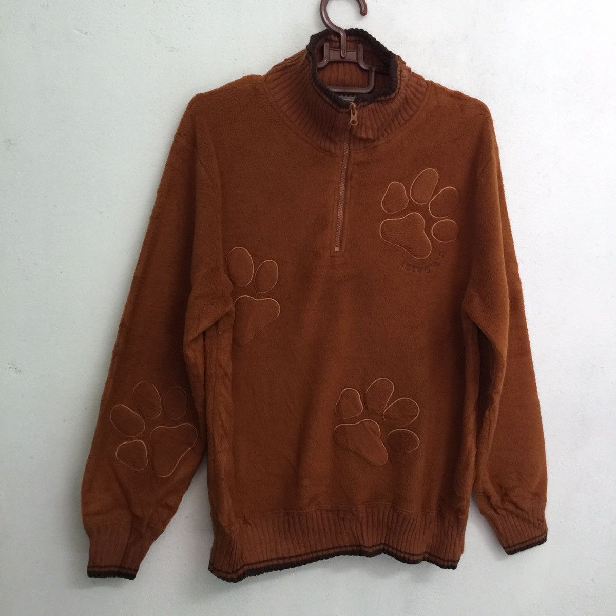 Teddy bear japanese brand fleece sweater