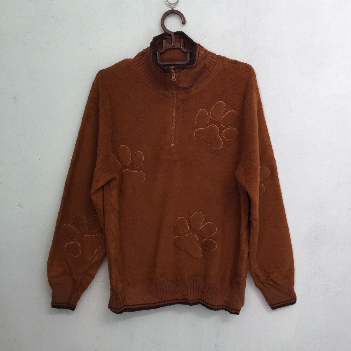Teddy bear japanese brand fleece sweater