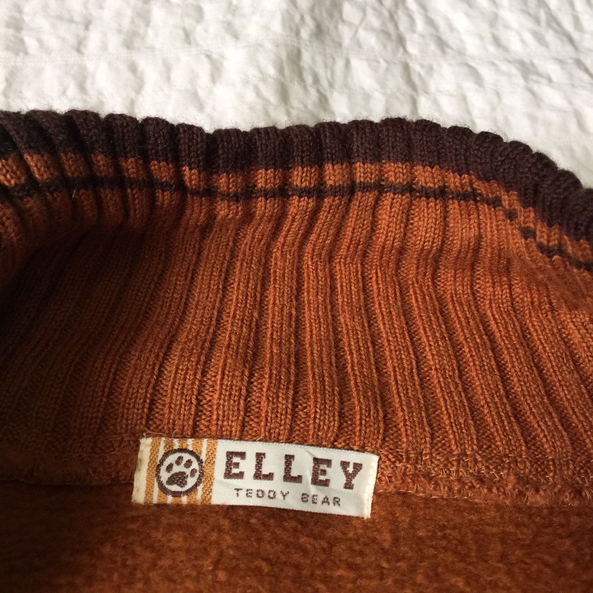 Teddy bear japanese brand fleece sweater