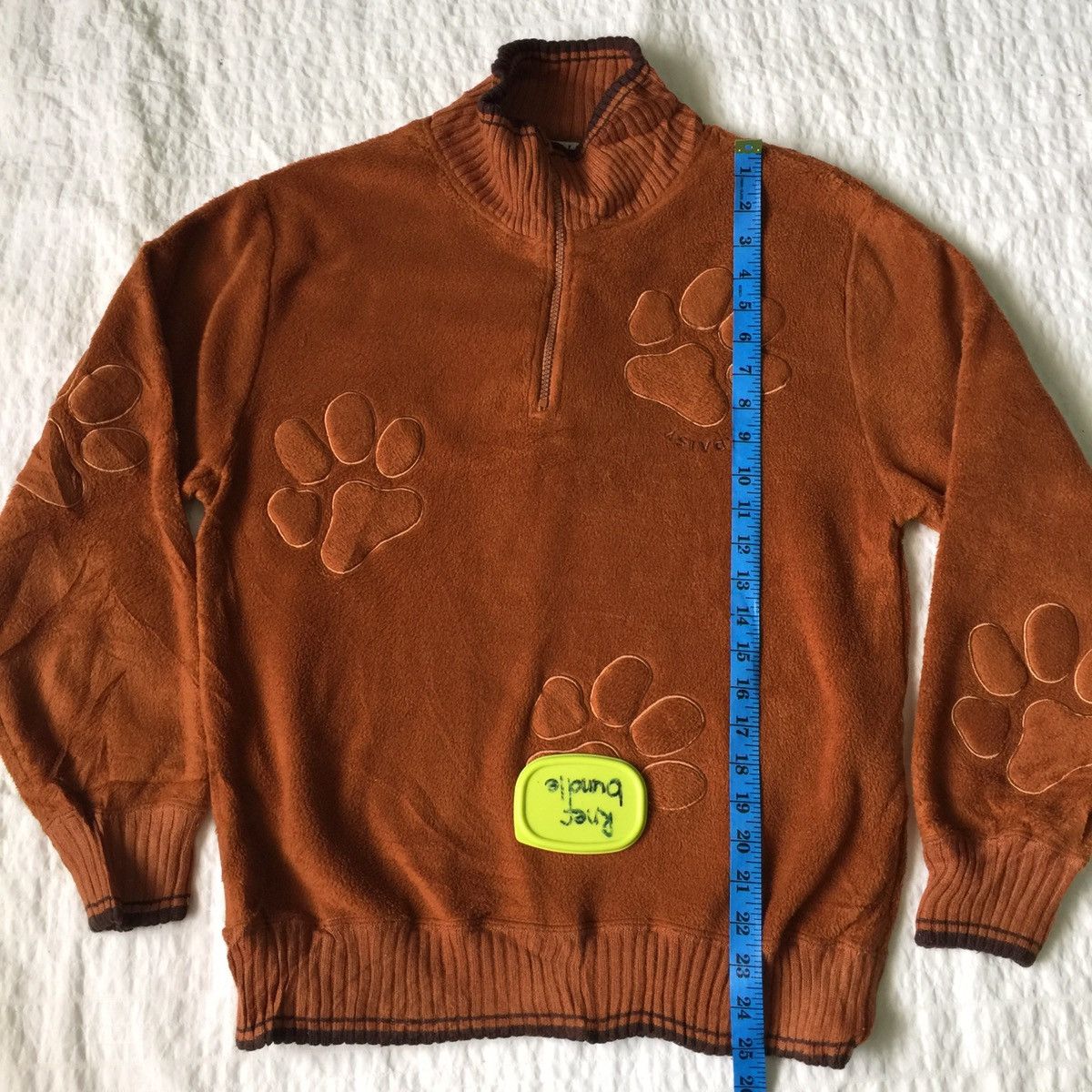 Teddy bear japanese brand fleece sweater