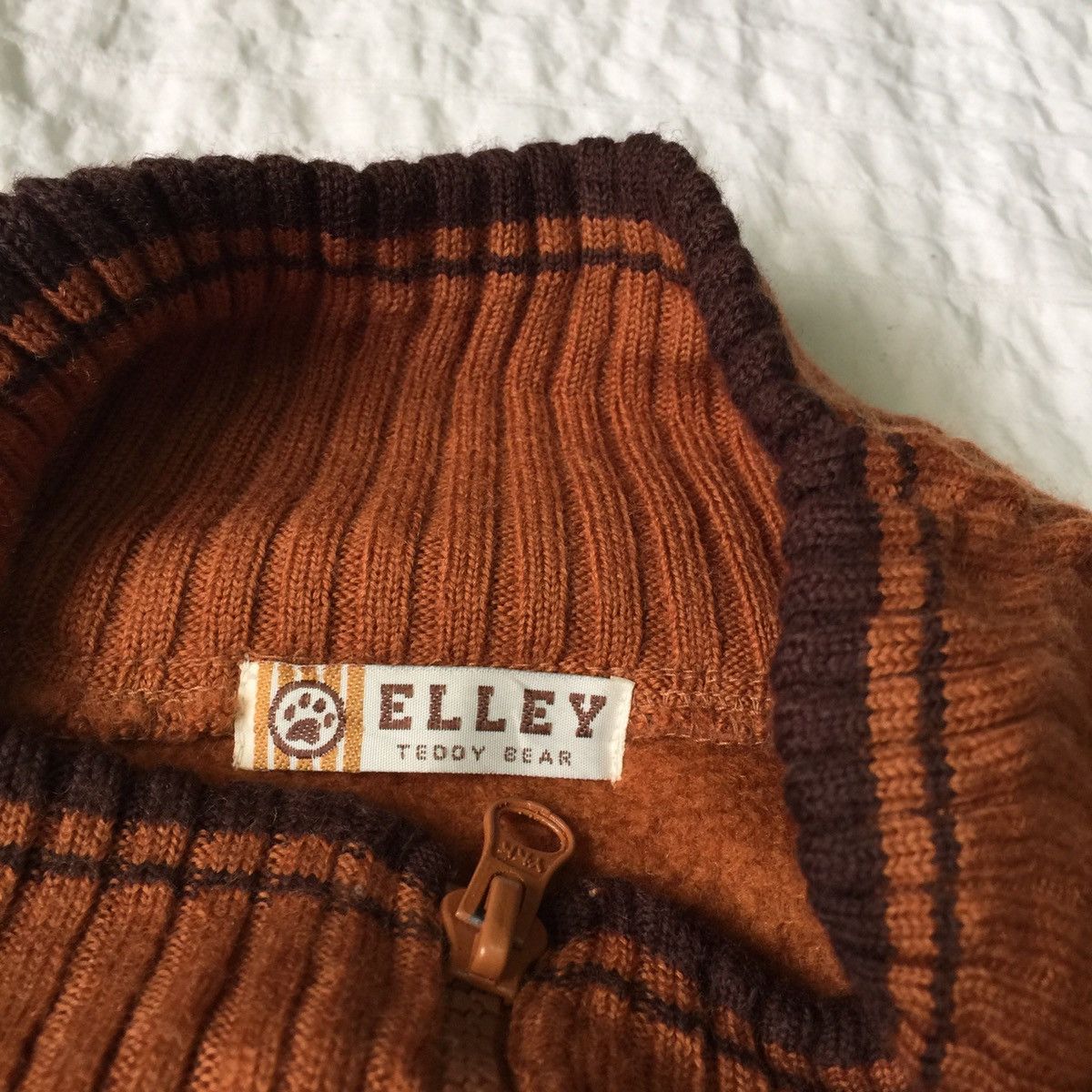 Teddy bear japanese brand fleece sweater