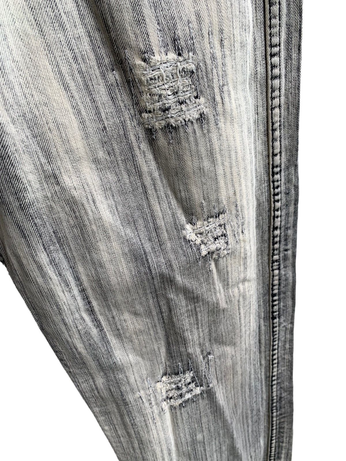 Japanese Brand Japanese Brand Distressed Awesome Design Faded Denim Size US 34 / EU 50 - 10 Thumbnail