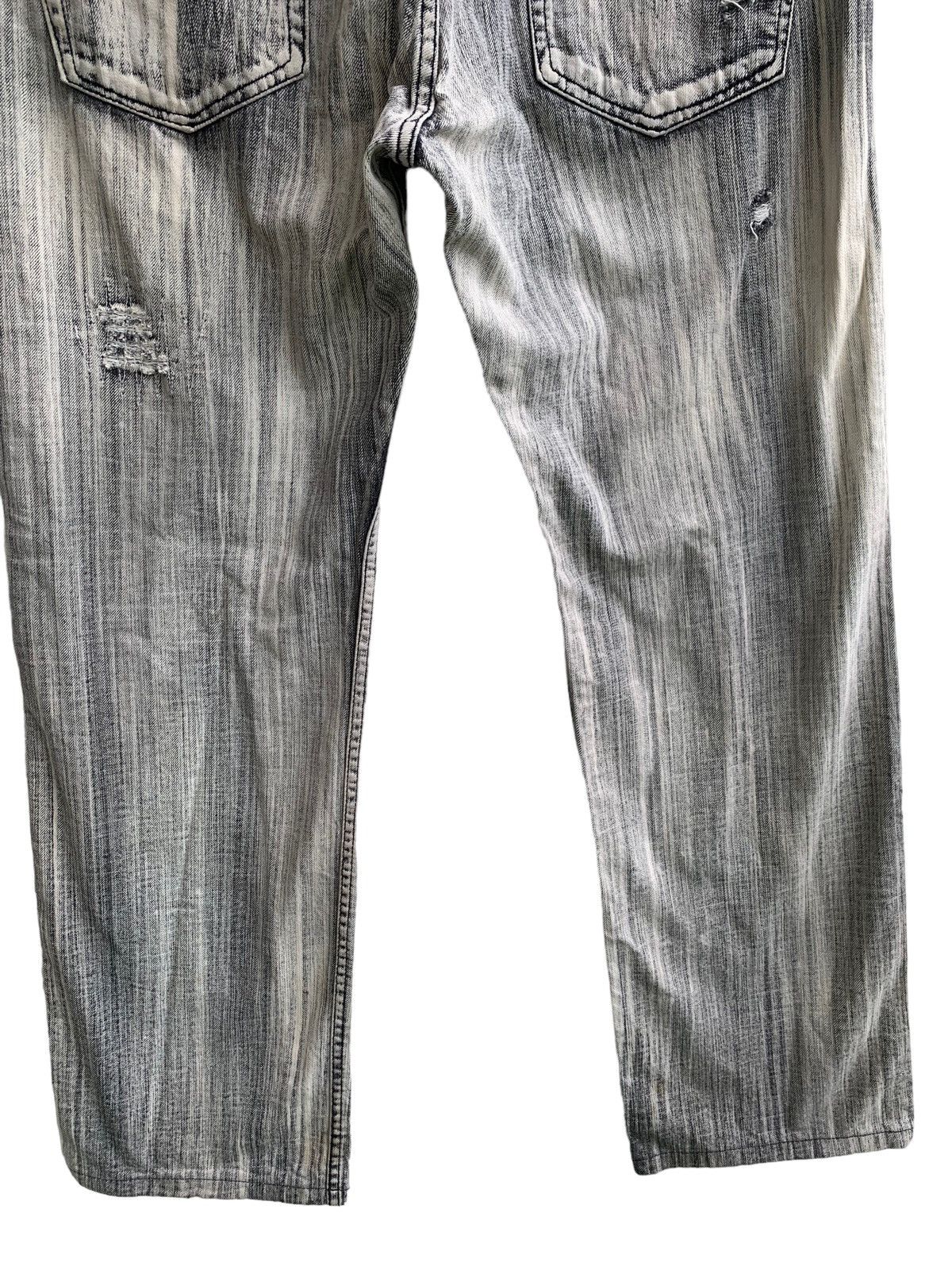 Japanese Brand Japanese Brand Distressed Awesome Design Faded Denim Size US 34 / EU 50 - 11 Thumbnail