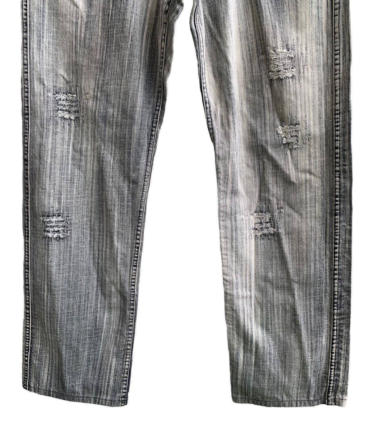 Japanese Brand Japanese Brand Distressed Awesome Design Faded Denim Size US 34 / EU 50 - 6 Thumbnail