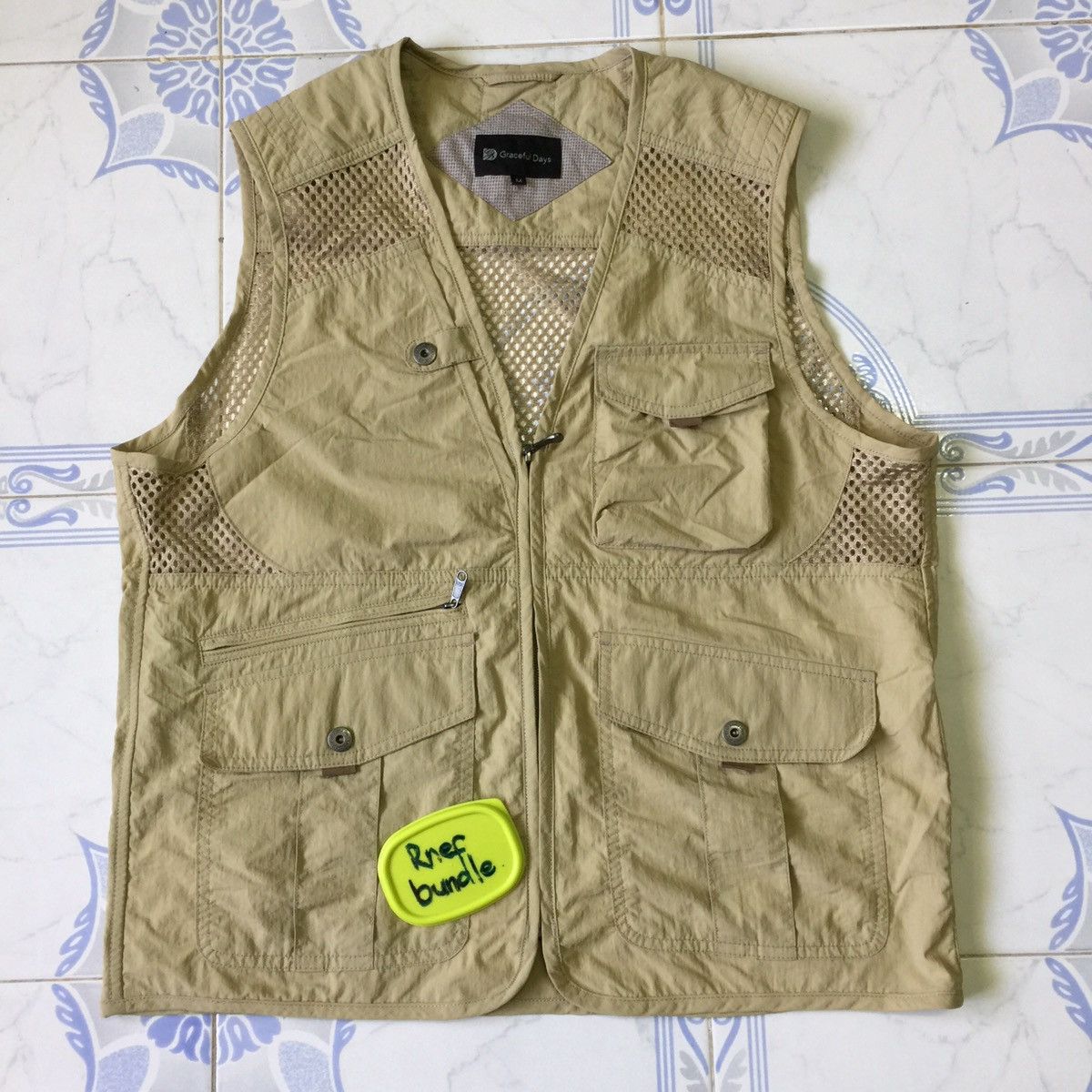 Japanese Brand Grateful day vest Size US M / EU 48-50 / 2 - 1 Thumbnail