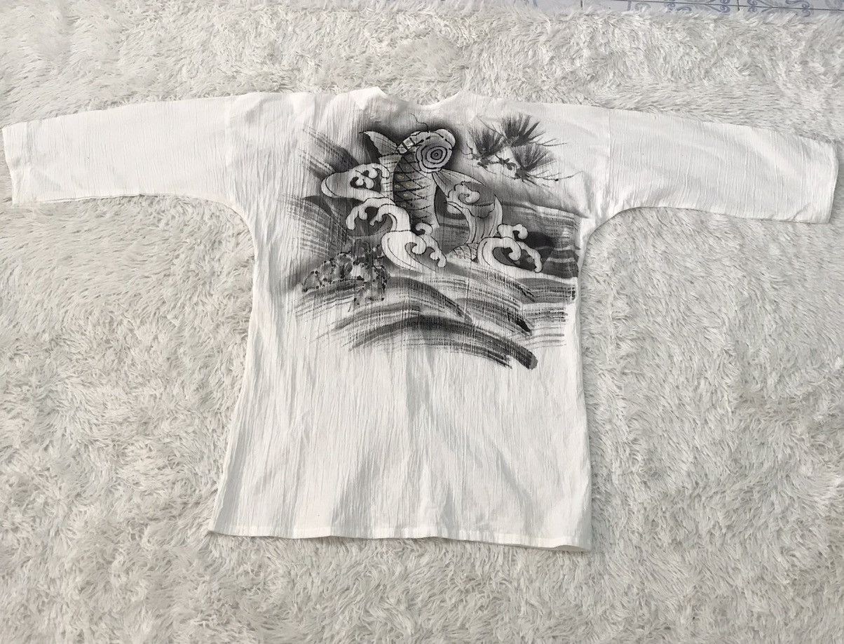 image of Nice Design Kimono Cardigan Shirt Japan, Men's (Size Medium)