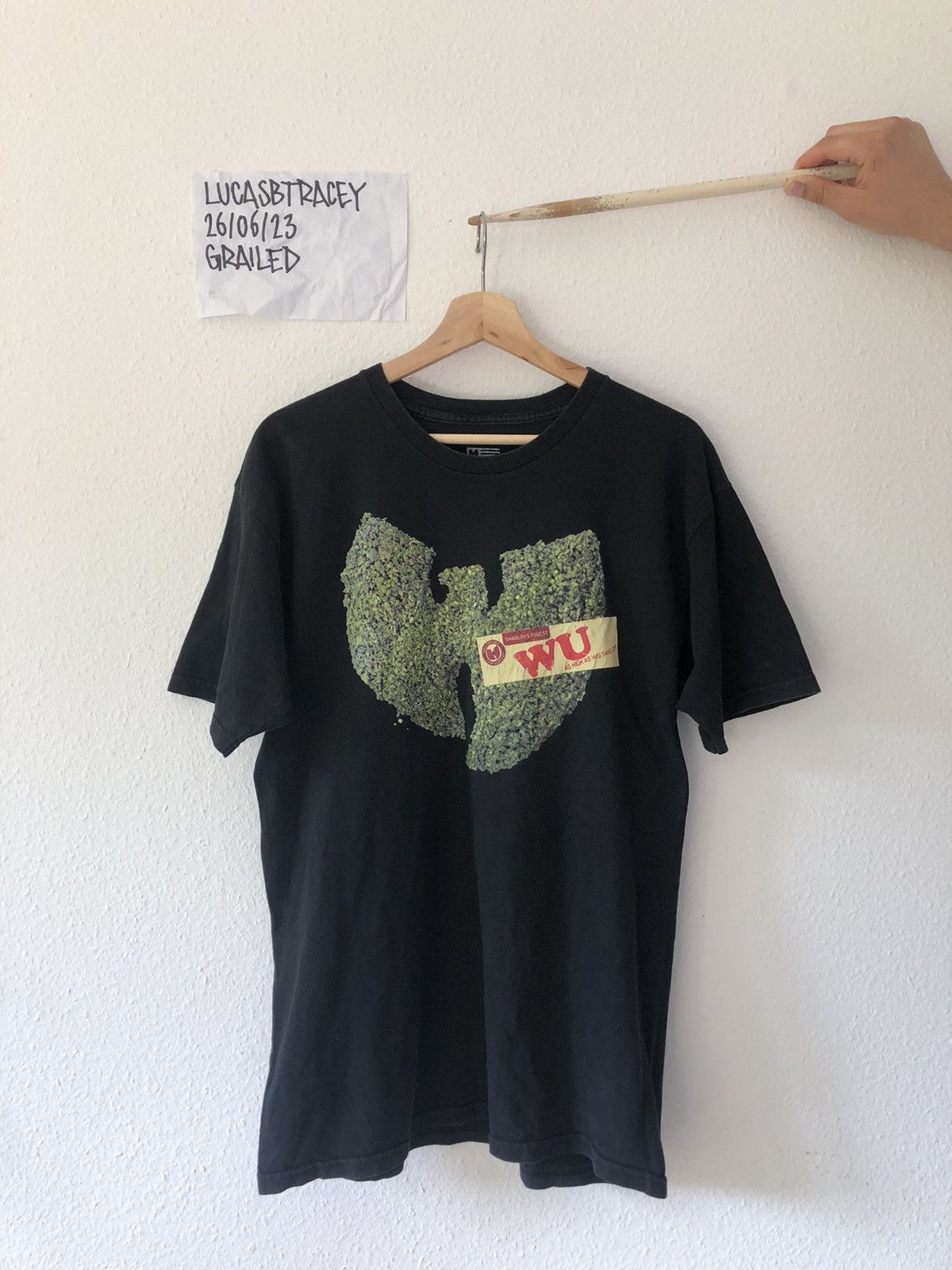 Wu Tang T-Shirt Weed Graphic