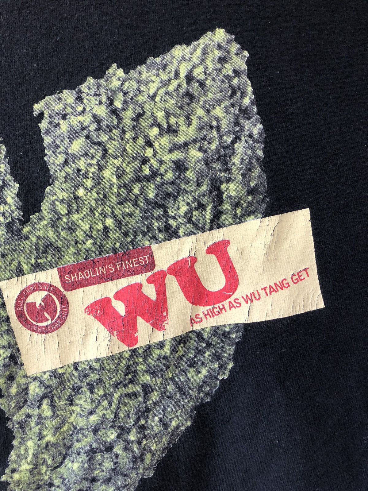 Wu Tang T-Shirt Weed Graphic