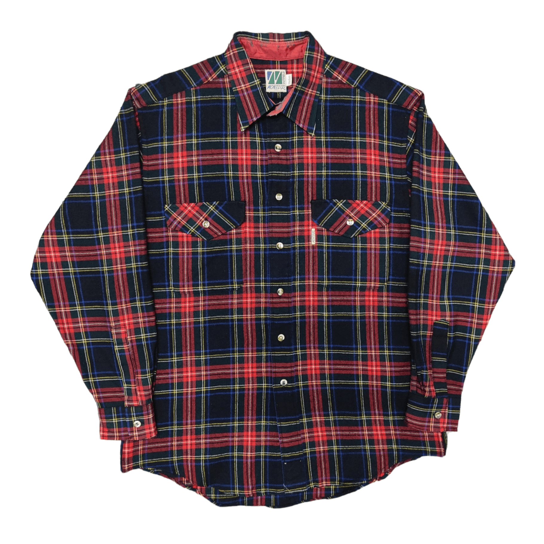 Flannel Vintage Montego Outfield Flannel Button up Shirts Size US M / EU 48-50 / 2 - 1 Thumbnail