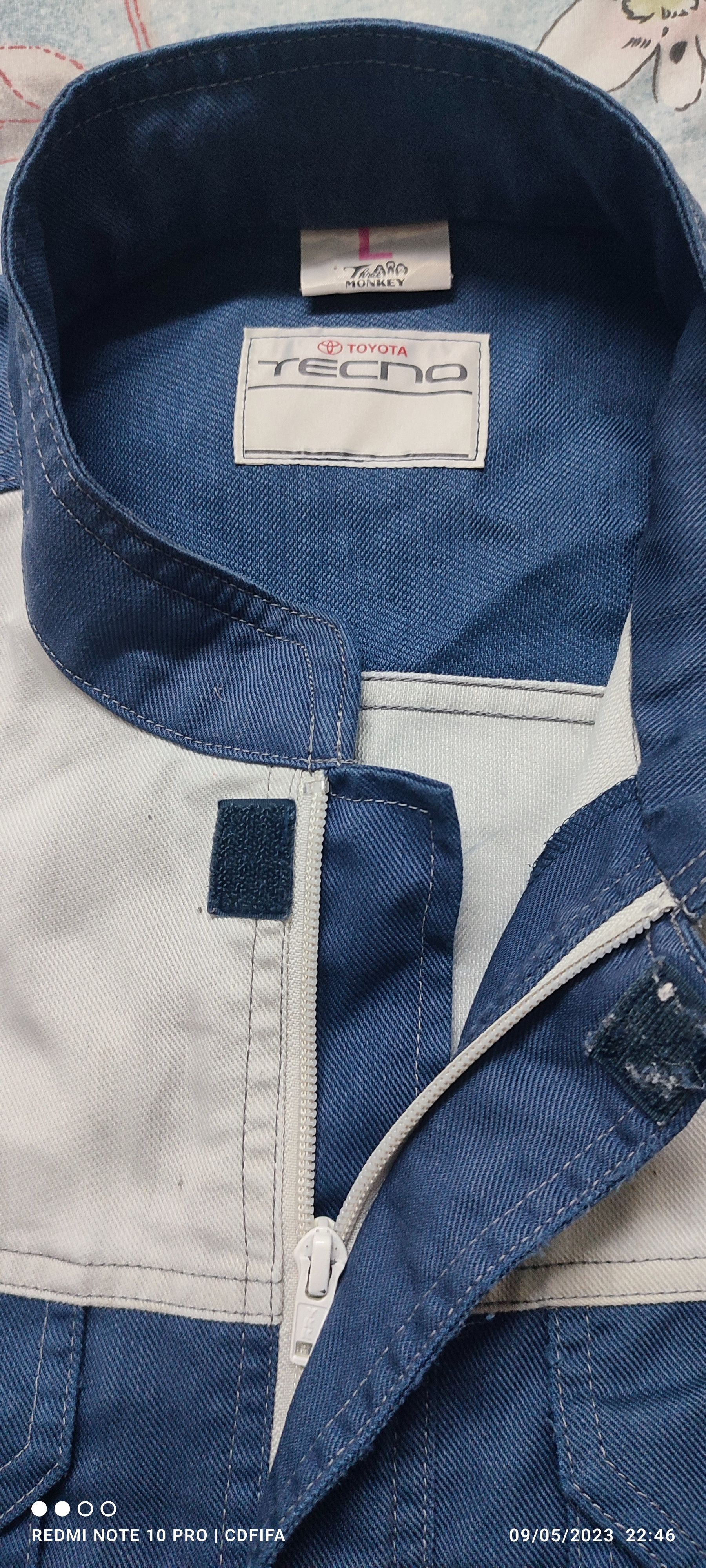 Japanese Brand Retro Toyota Usec Coverall Size US 33 - 11 Thumbnail