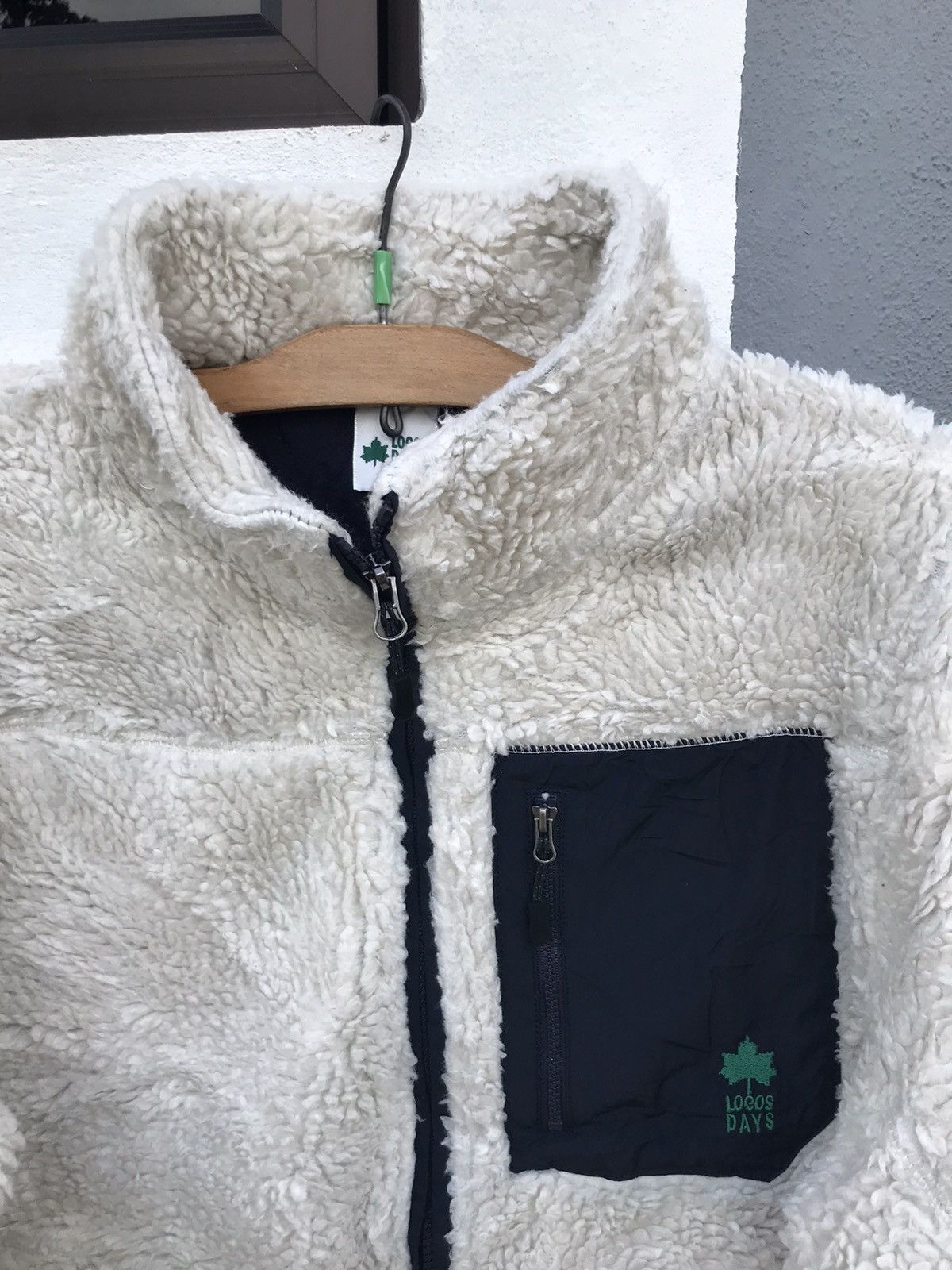 Japanese Brand Logos deep pile fleece jacket Size US M / EU 48-50 / 2 - 3 Thumbnail