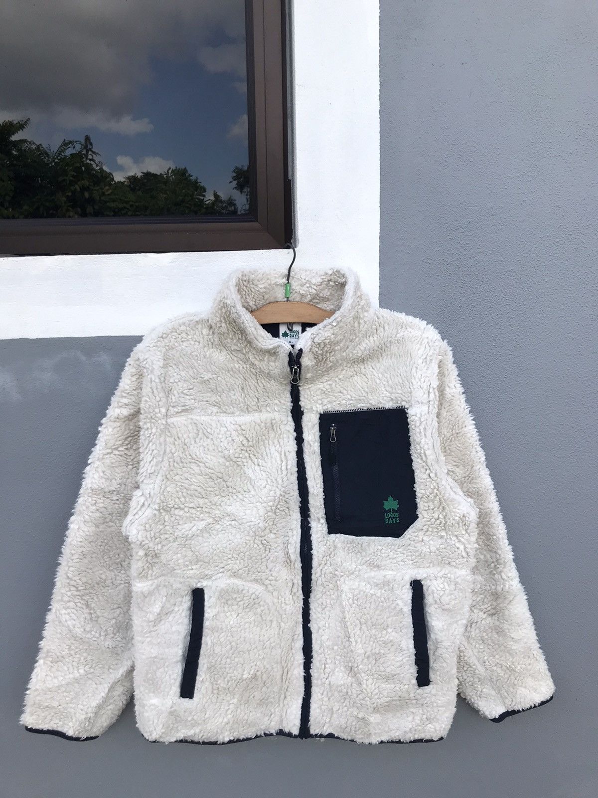 Japanese Brand Logos deep pile fleece jacket Size US M / EU 48-50 / 2 - 1 Thumbnail
