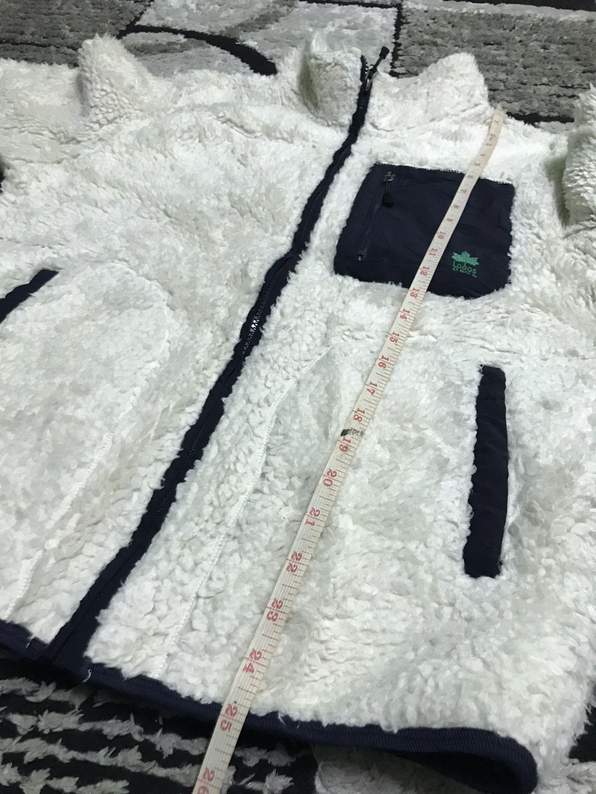 Japanese Brand Logos deep pile fleece jacket Size US M / EU 48-50 / 2 - 7 Thumbnail