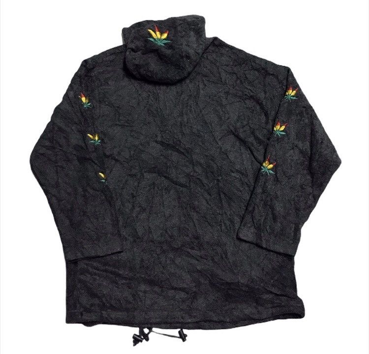 Japanese Brand Marijuana fleece hoodie Size US M / EU 48-50 / 2 - 6 Thumbnail