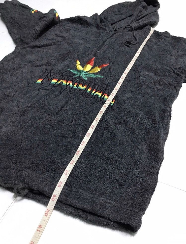 Japanese Brand Marijuana fleece hoodie Size US M / EU 48-50 / 2 - 8 Thumbnail