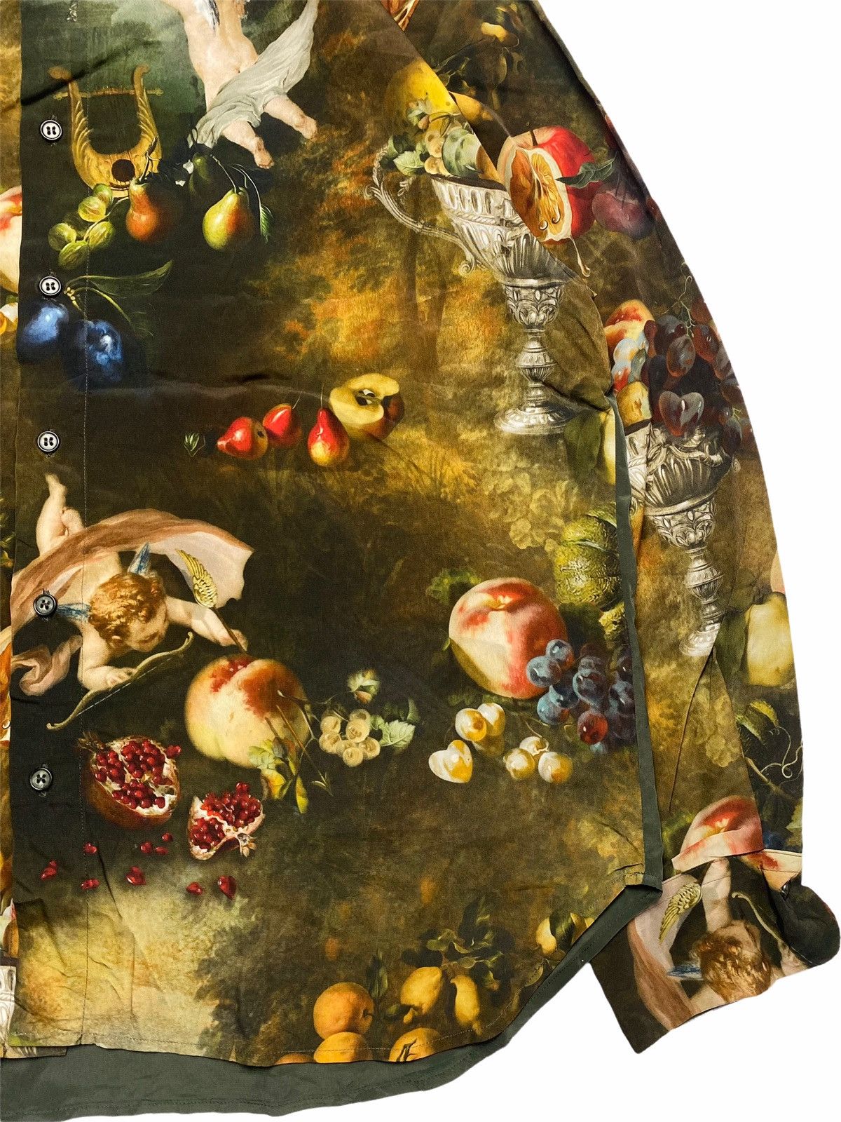 20471120 1990s Milkboy - Printed Oil Painted Cupid & Fruits Size US L / EU 52-54 / 3 - 6 Thumbnail