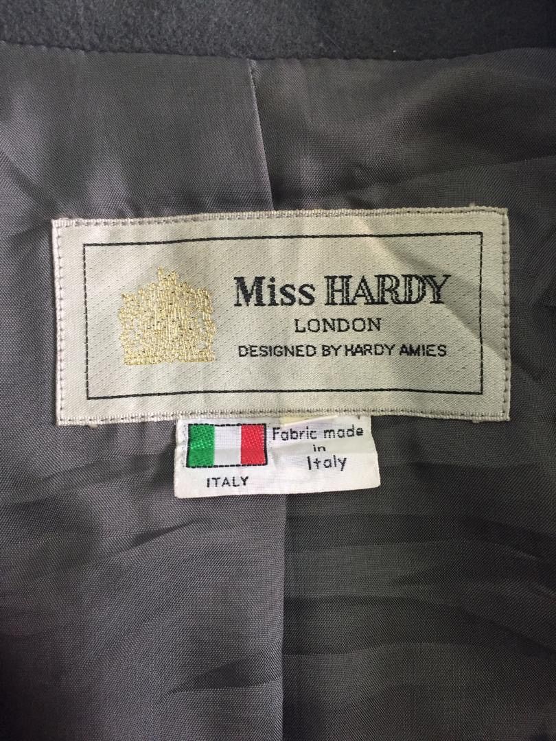 Hardy Amies × MR & MRS ITALY Miss Hardy Landon by Hardy Amies Jacket Coat Made in ITALY Size US M / EU 48-50 / 2 - 10 Thumbnail