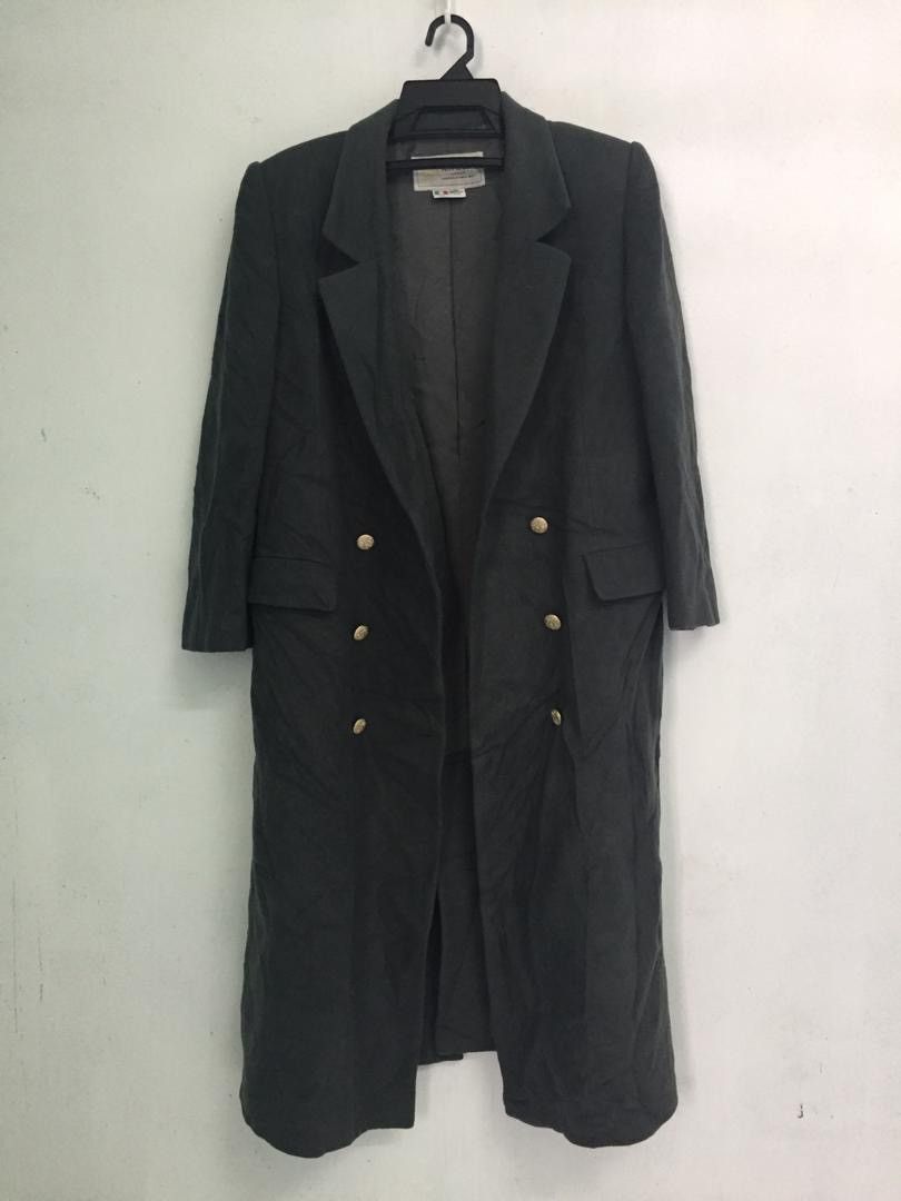 Hardy Amies × MR & MRS ITALY Miss Hardy Landon by Hardy Amies Jacket Coat Made in ITALY Size US M / EU 48-50 / 2 - 1 Thumbnail