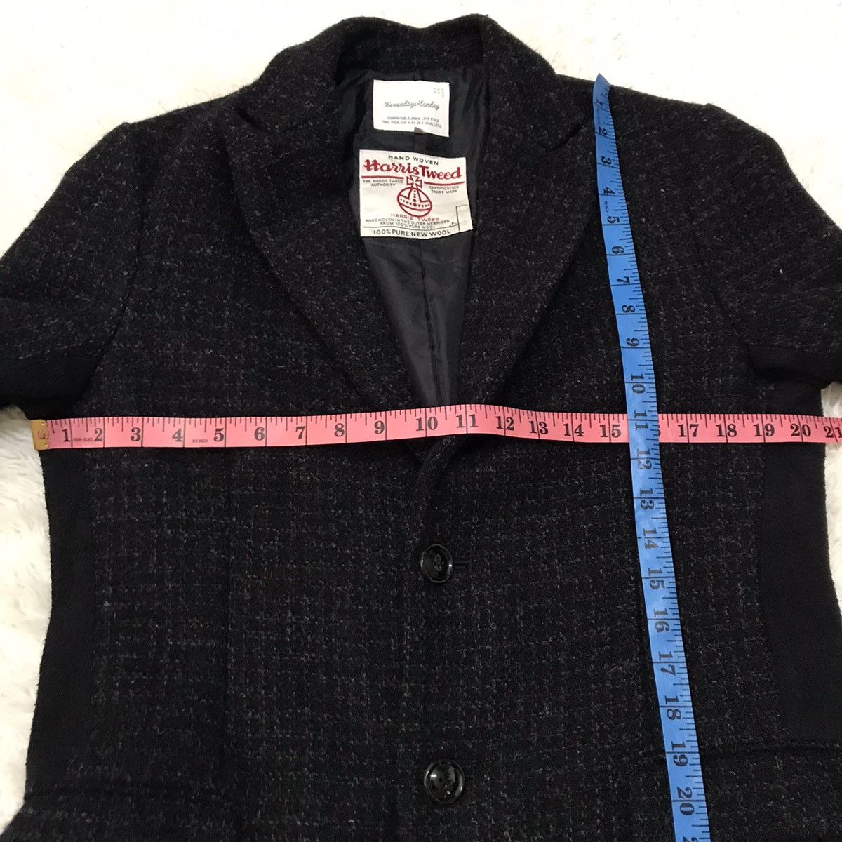 Harris Tweed Hand woven harris tweed jacket Size US M / EU 48-50 / 2 - 18 Thumbnail