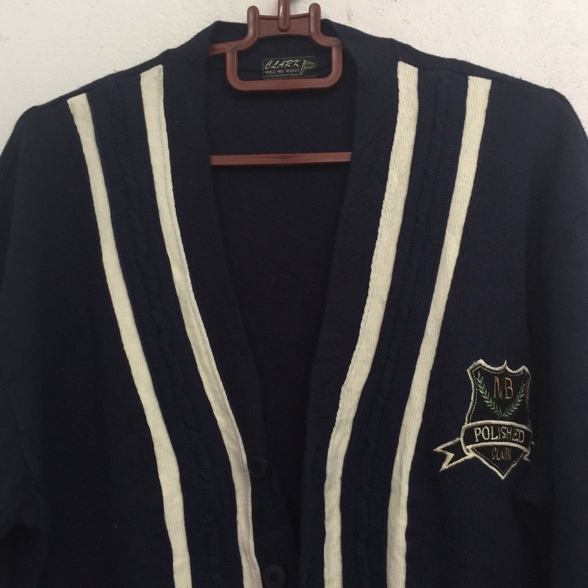 Japanese Brand CLARK world wide requisite style cardigan made in Japan Size US M / EU 48-50 / 2 - 7 Thumbnail