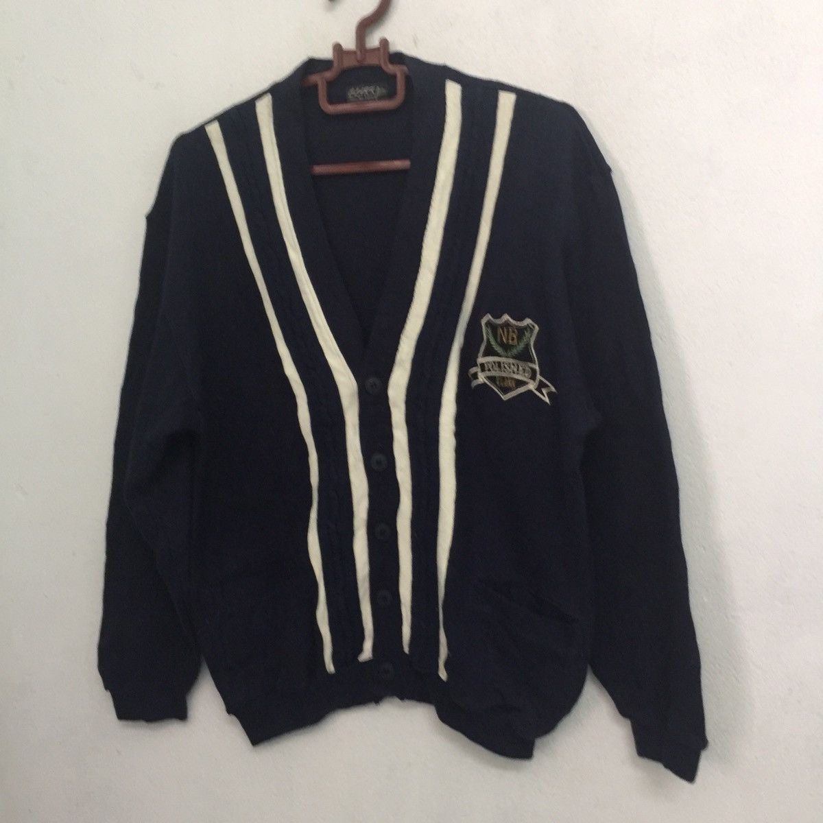 Japanese Brand CLARK world wide requisite style cardigan made in Japan Size US M / EU 48-50 / 2 - 2 Thumbnail
