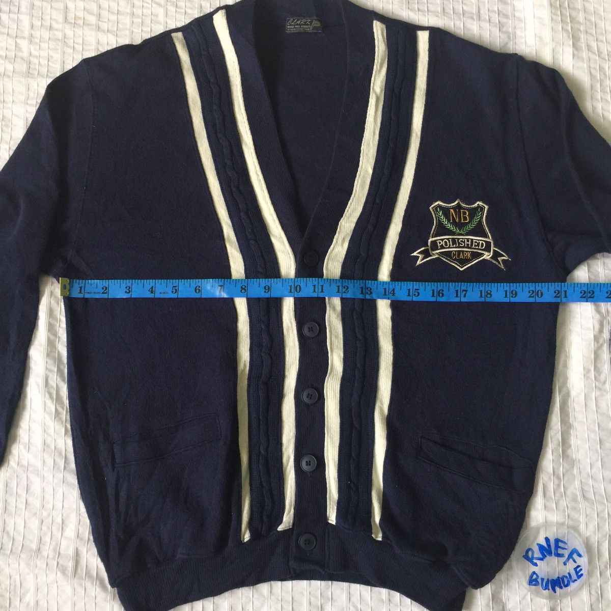 Japanese Brand CLARK world wide requisite style cardigan made in Japan Size US M / EU 48-50 / 2 - 13 Thumbnail