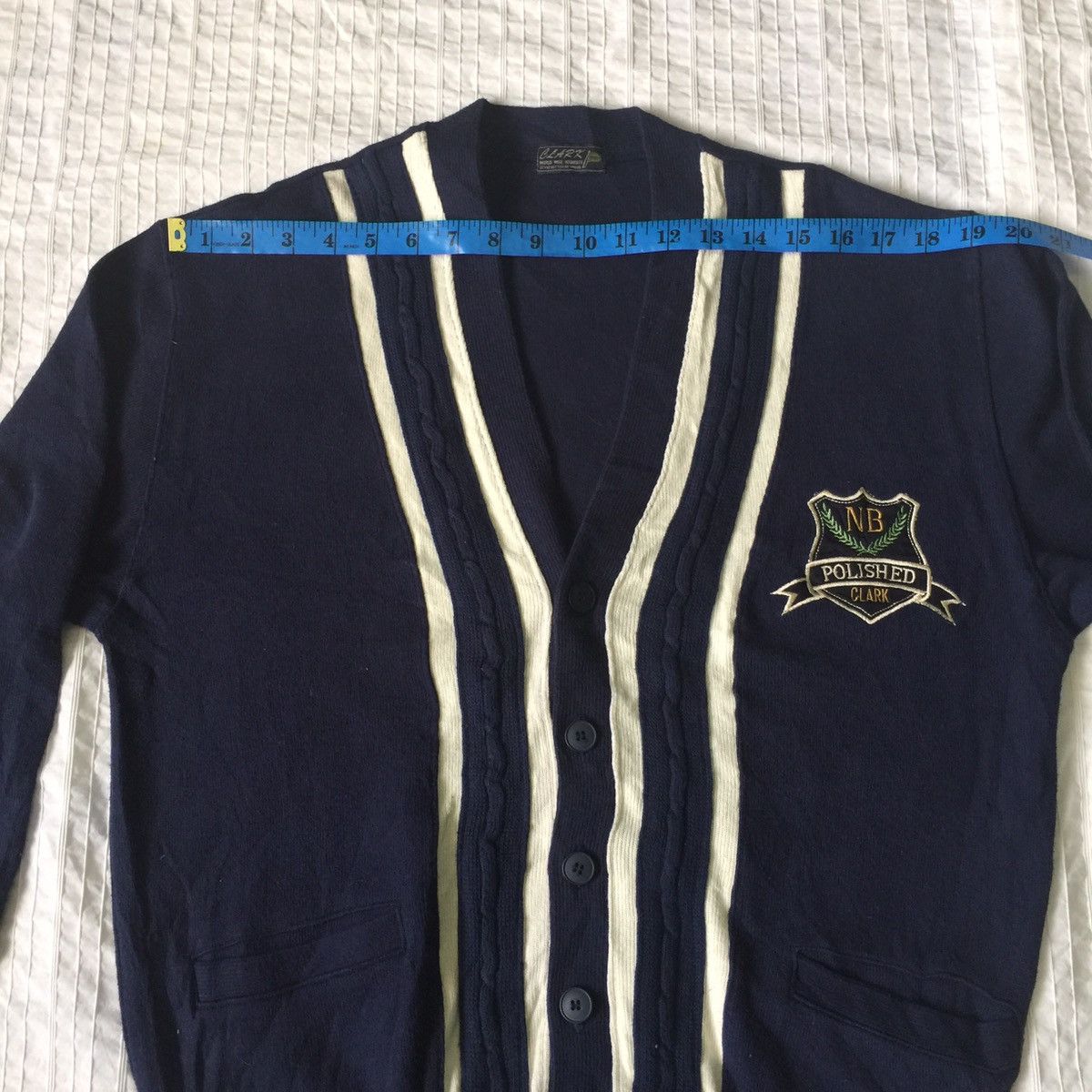 Japanese Brand CLARK world wide requisite style cardigan made in Japan Size US M / EU 48-50 / 2 - 14 Thumbnail