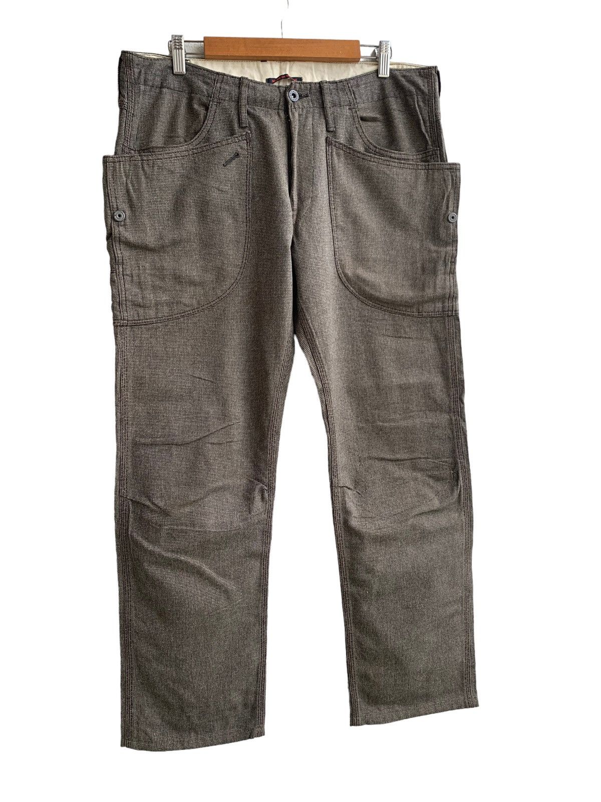 Blue Blue Japan Vintage Blue Way Made In Nippon Big Pocket Pants Size US 35 - 1 Thumbnail