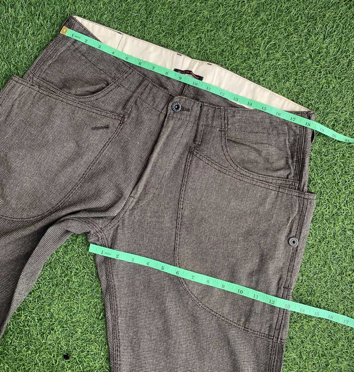 Blue Blue Japan Vintage Blue Way Made In Nippon Big Pocket Pants Size US 35 - 11 Thumbnail