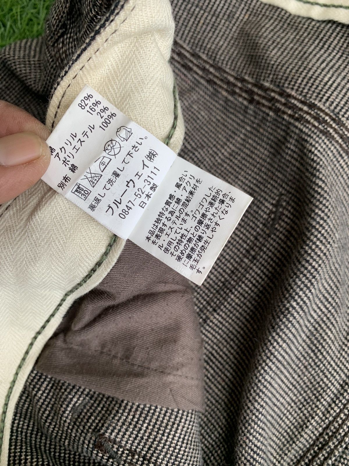 Blue Blue Japan Vintage Blue Way Made In Nippon Big Pocket Pants Size US 35 - 9 Thumbnail