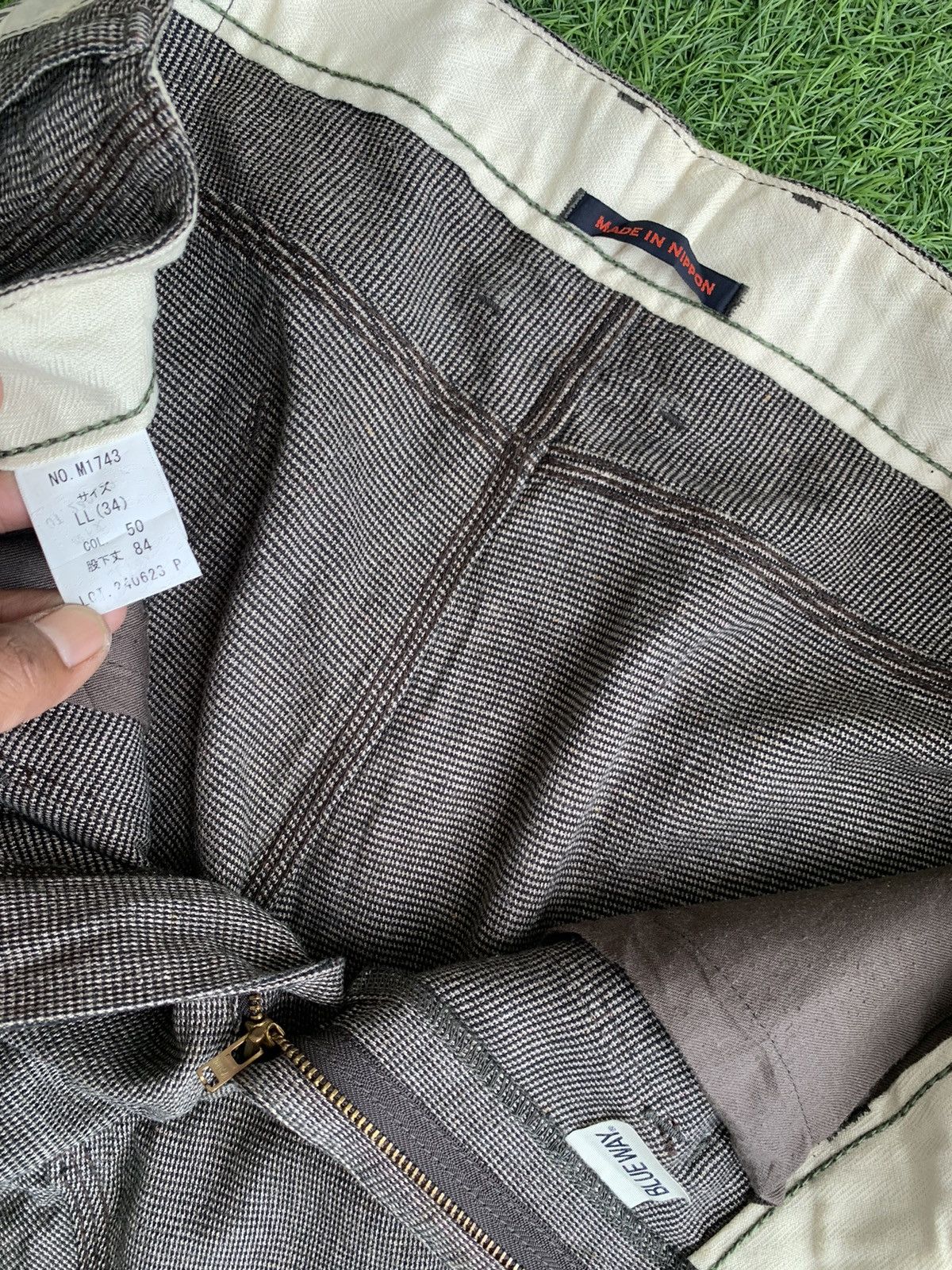 Blue Blue Japan Vintage Blue Way Made In Nippon Big Pocket Pants Size US 35 - 10 Thumbnail