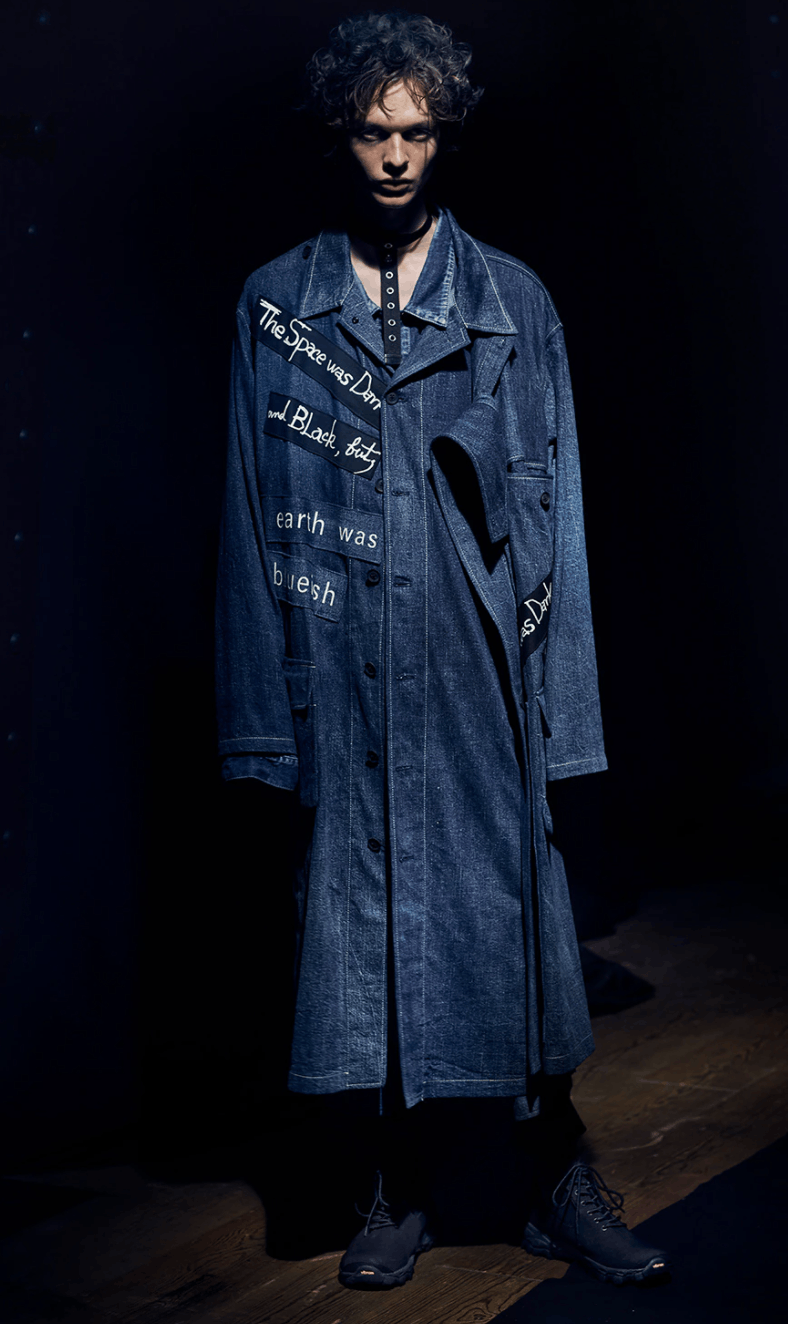 Yohji Yamamoto YYPH 21SS Look 21 Magic Washed Denim Jacket Size US XL / EU 56 / 4 - 1 Thumbnail