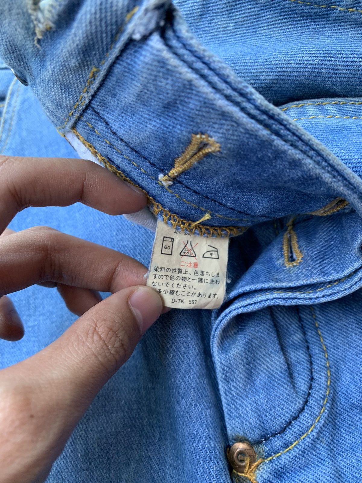 Lee Vintage Lee Denim Size US 30 / EU 46 - 4 Thumbnail