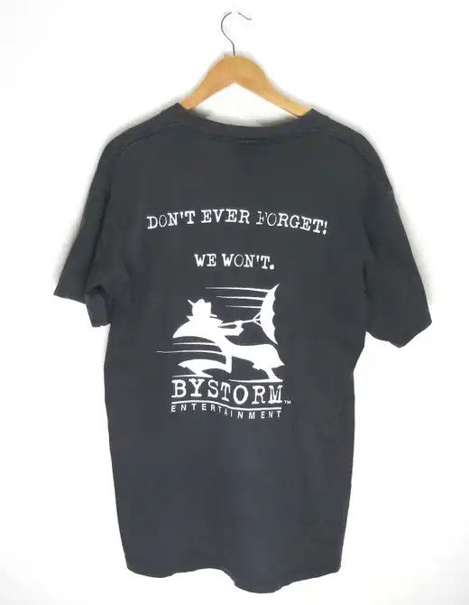 Rap Tees × Vintage Vintage 90s The Notorious B.I.G Biggie Memorial T Shirt Size US L / EU 52-54 / 3 - 8 Thumbnail