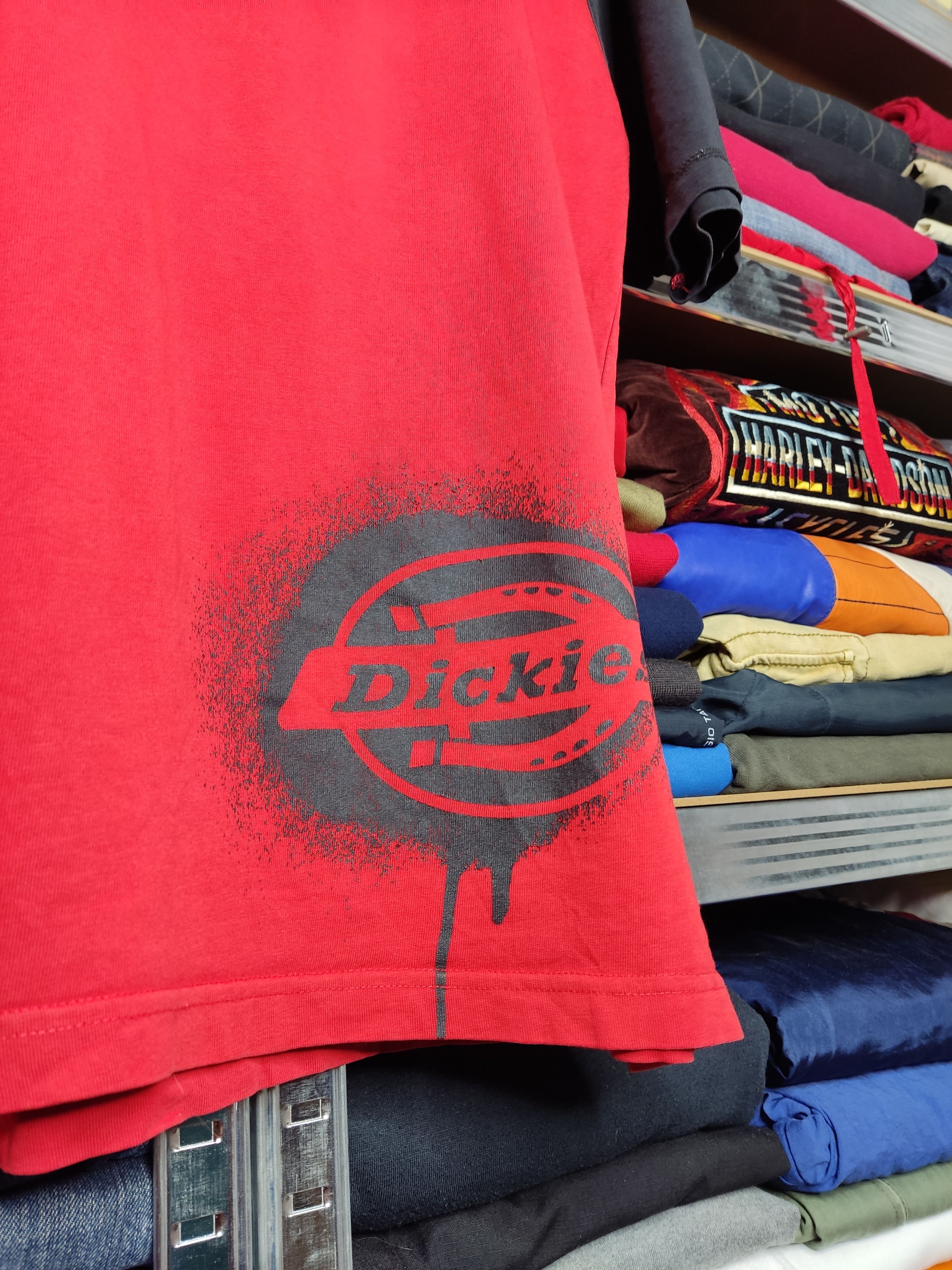 Dickies Dickies Vintage Sweatshirt Big Logo Y2K Drill Style Size US L / EU 52-54 / 3 - 4 Thumbnail