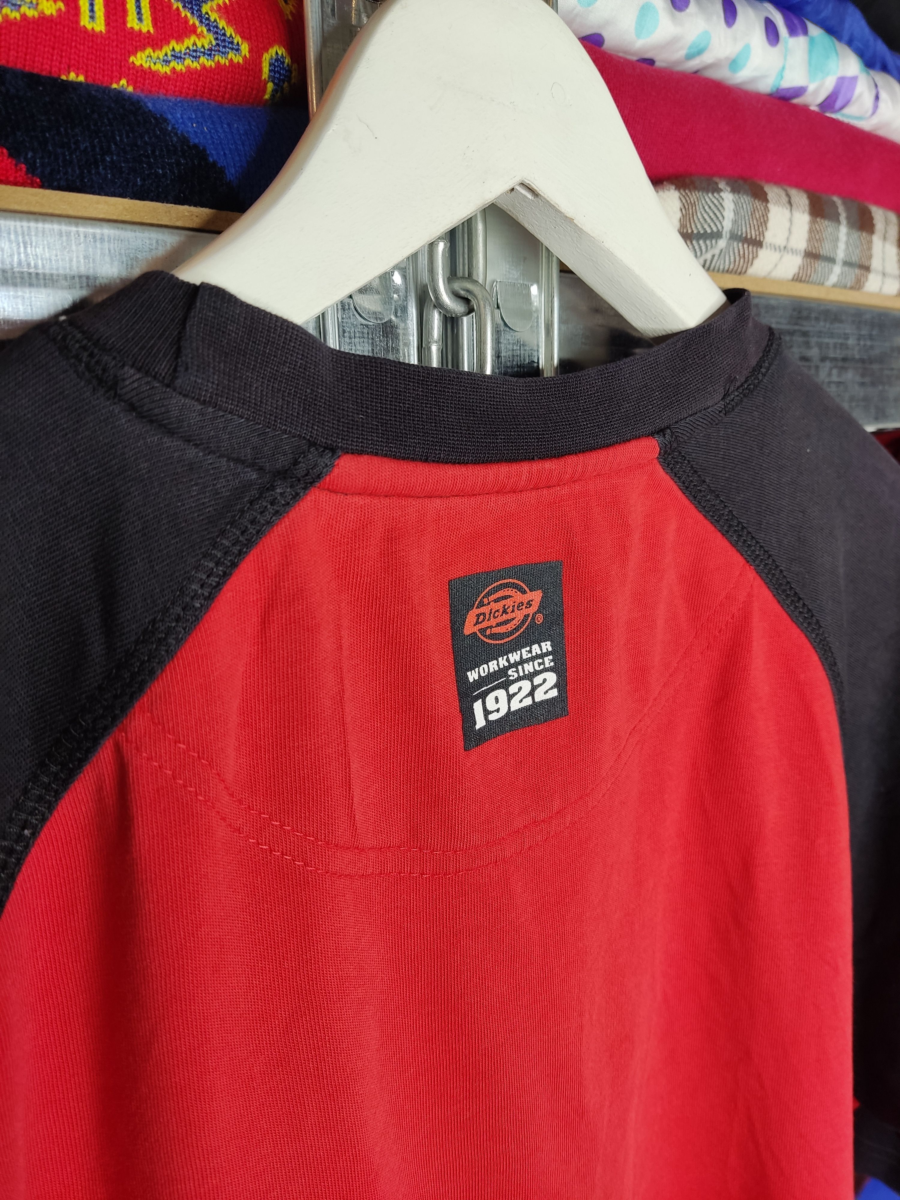 Dickies Dickies Vintage Sweatshirt Big Logo Y2K Drill Style Size US L / EU 52-54 / 3 - 6 Thumbnail