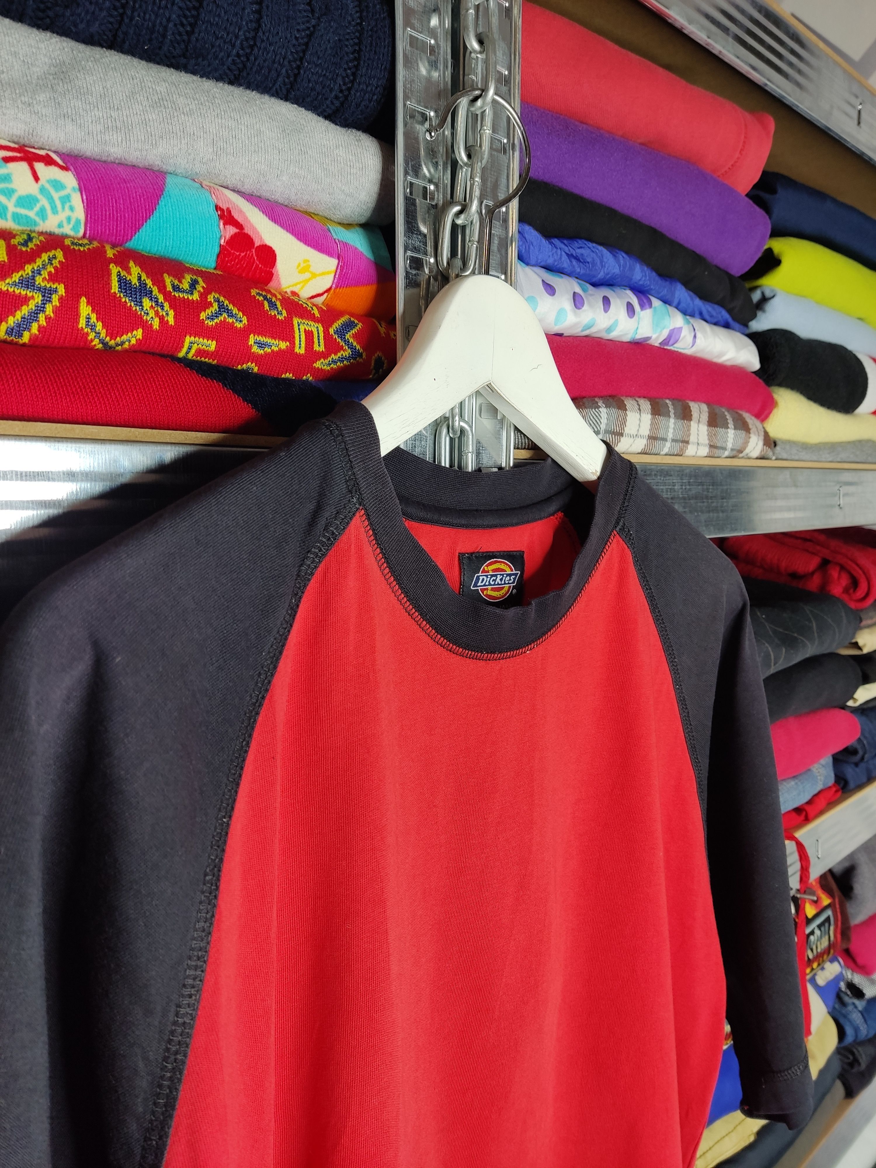 Dickies Dickies Vintage Sweatshirt Big Logo Y2K Drill Style Size US L / EU 52-54 / 3 - 5 Thumbnail