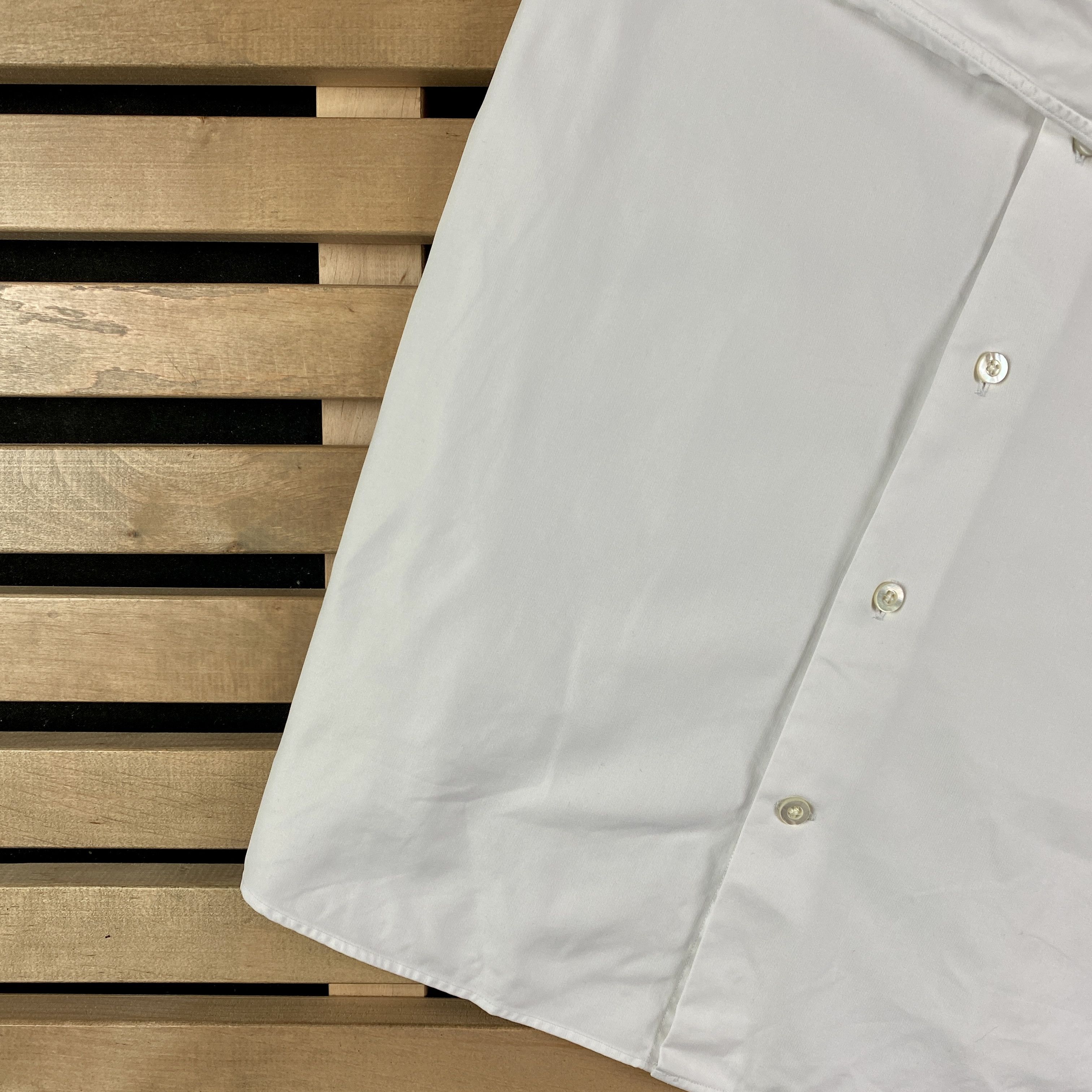 Suitsupply Mens Shirt Long Sleeve Suitsupply Size L White Size US L / EU 52-54 / 3 - 3 Thumbnail