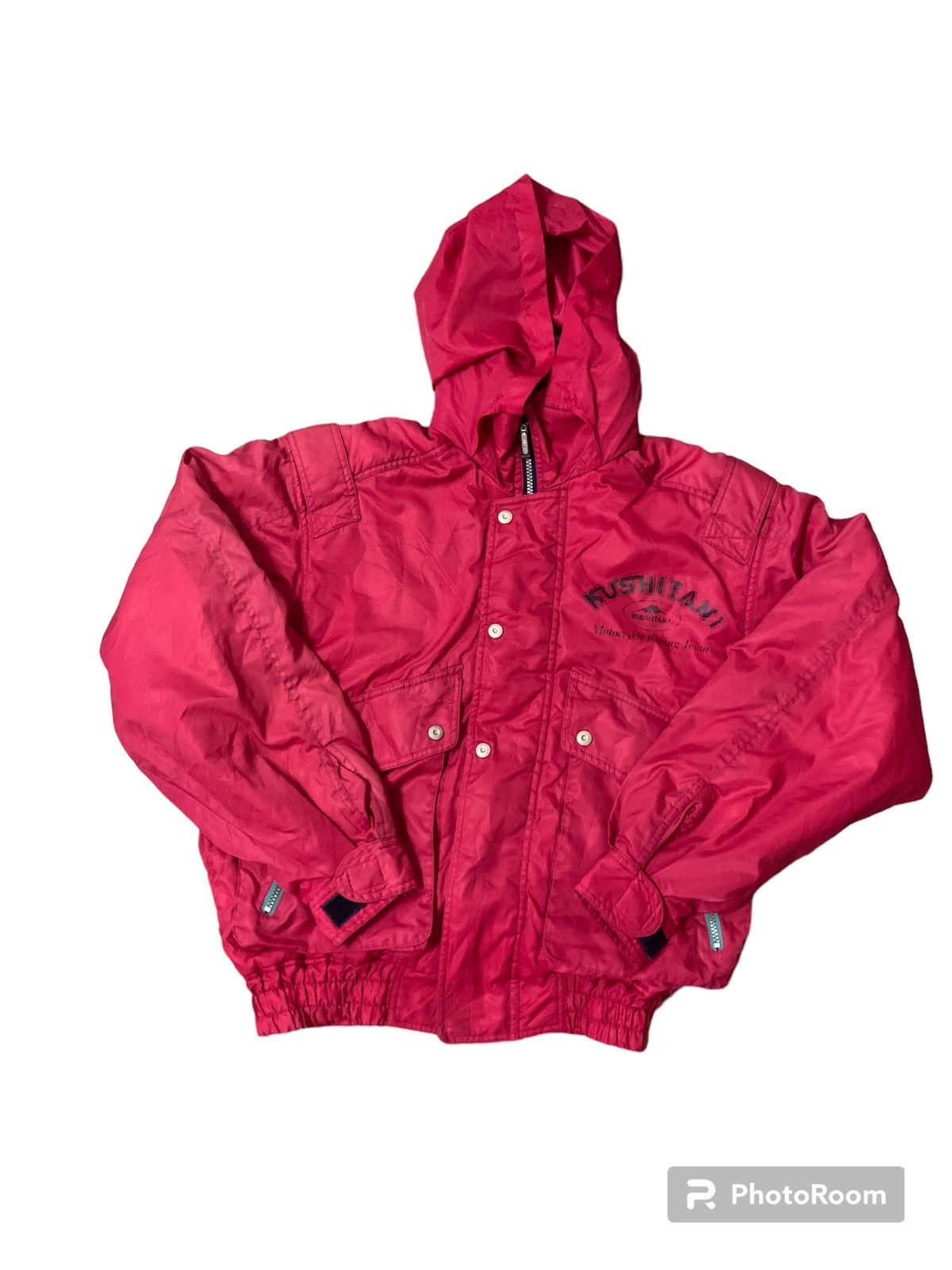 Japanese Brand × Vintage Kushitani Racing Team Jacket With Hoodies Size US L / EU 52-54 / 3 - 1 Thumbnail