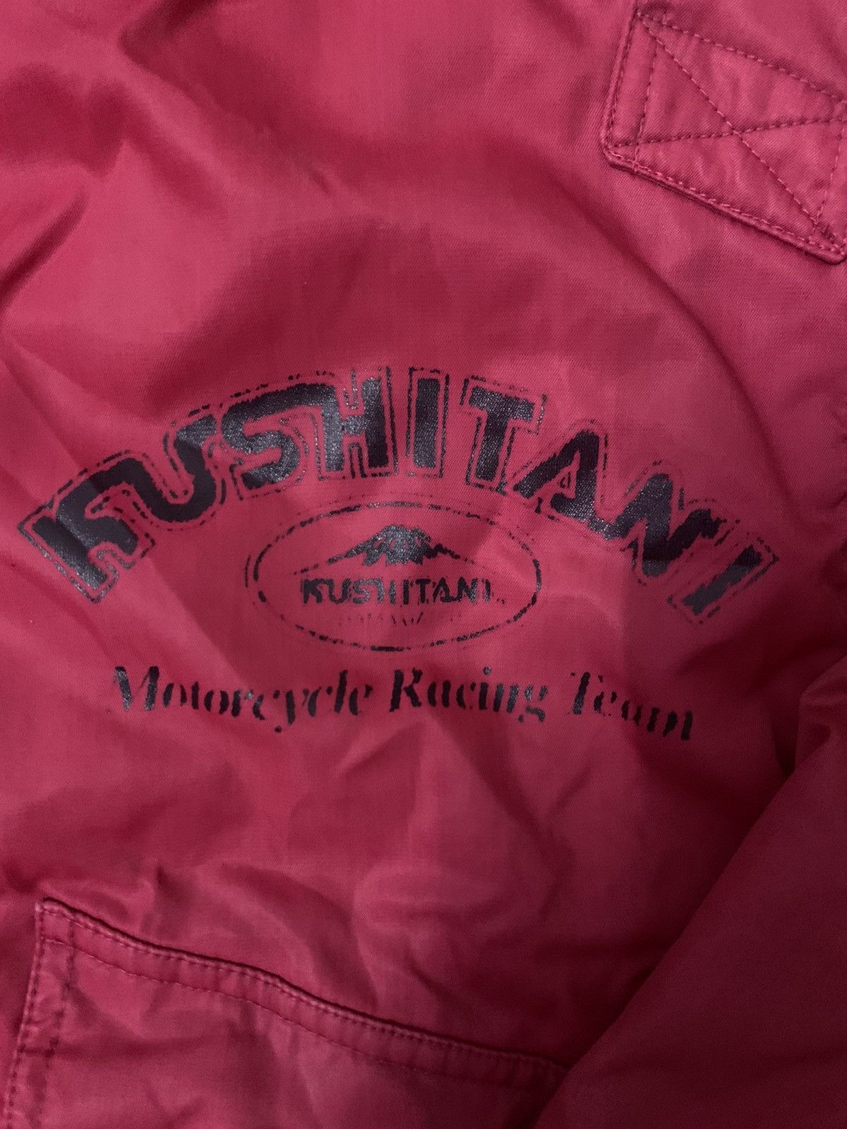 Japanese Brand × Vintage Kushitani Racing Team Jacket With Hoodies Size US L / EU 52-54 / 3 - 3 Thumbnail