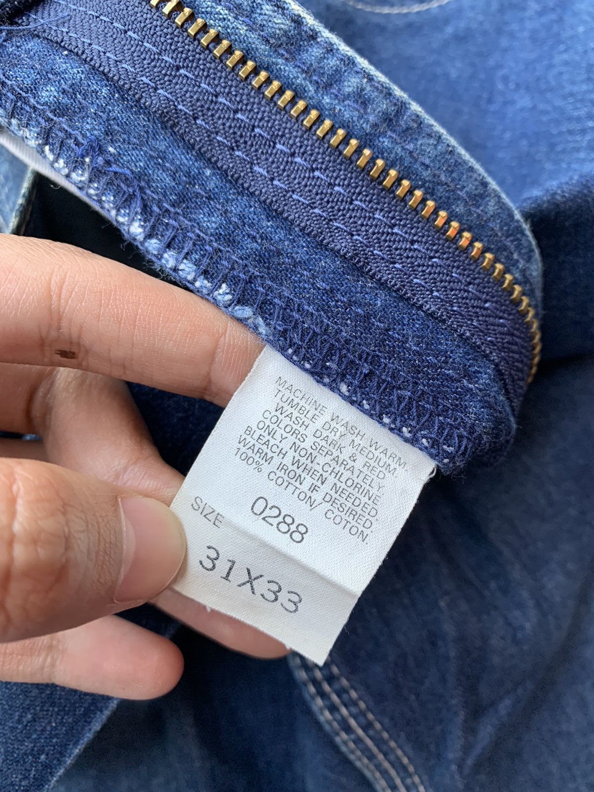 Lee Vintage Lee Sanforized Carpenter Denim Size US 32 / EU 48 - 6 Thumbnail