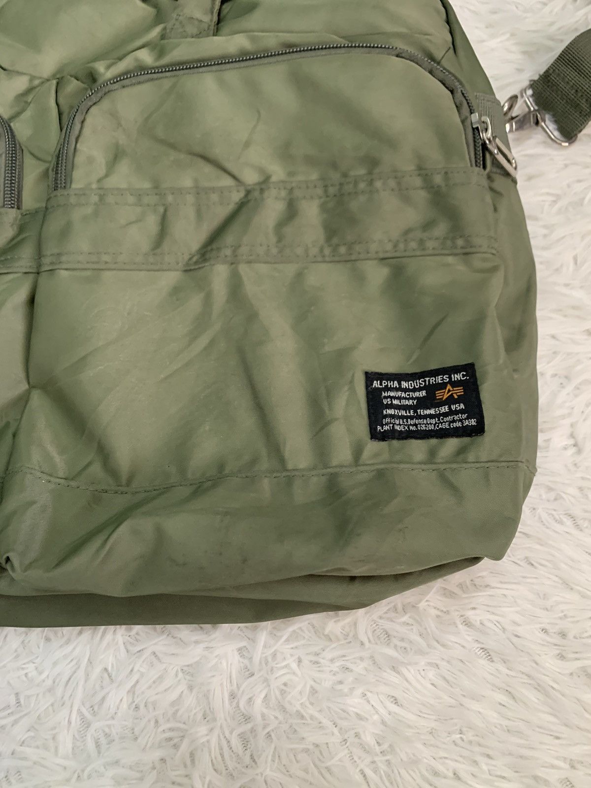Alpha Industries Alpha Industries Bomber Style Sling/Carry Bag Size ONE SIZE - 4 Thumbnail