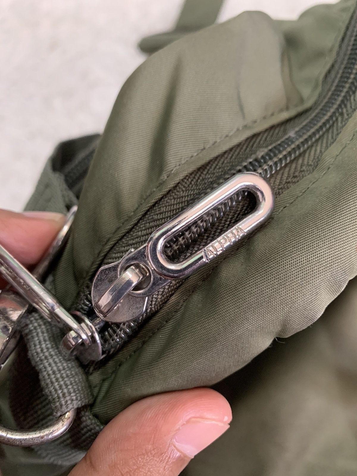 Alpha Industries Alpha Industries Bomber Style Sling/Carry Bag Size ONE SIZE - 14 Thumbnail