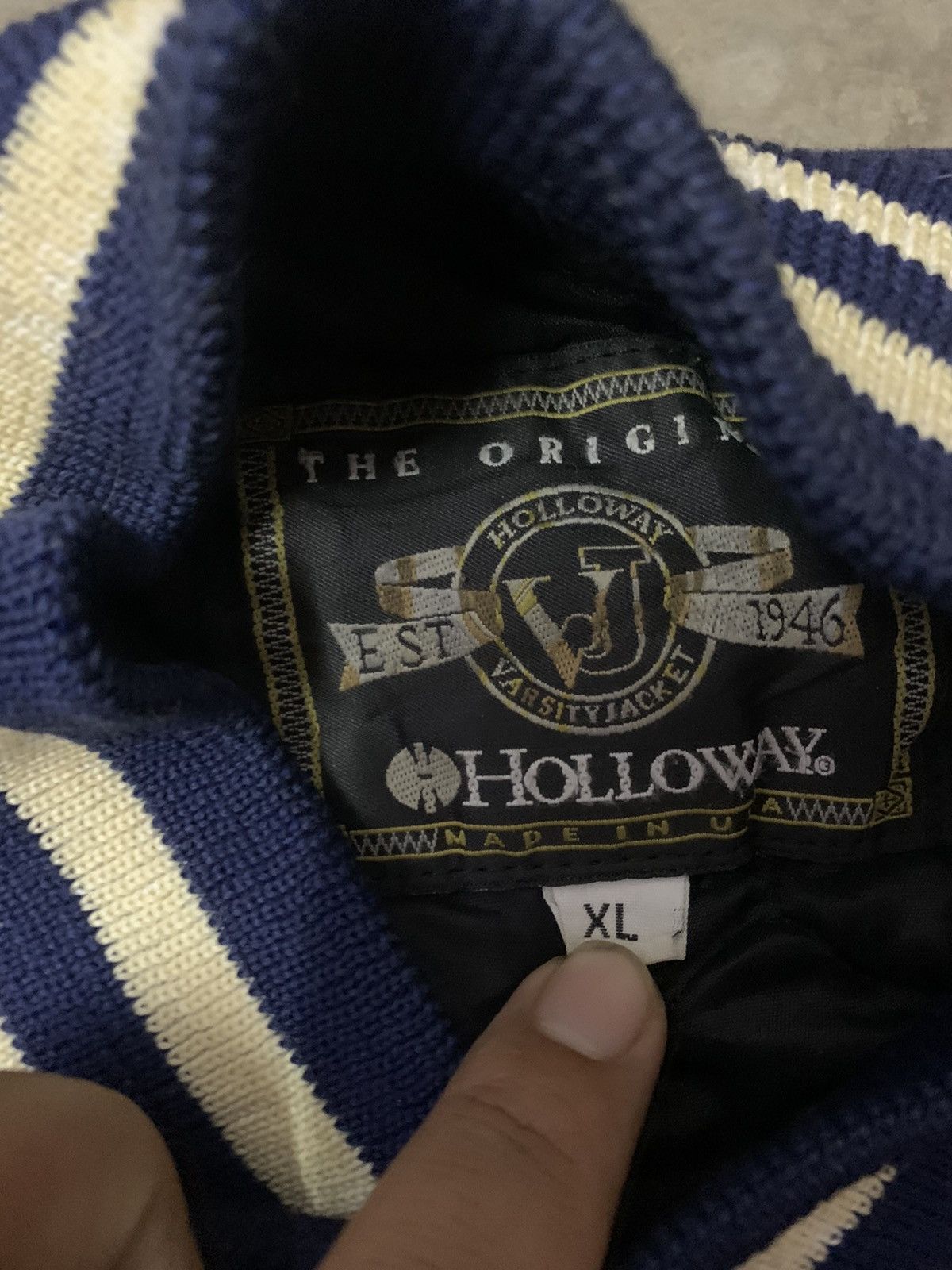 Holloway Vintage Holloway Varsity Jacket Size US XL / EU 56 / 4 - 8 Thumbnail