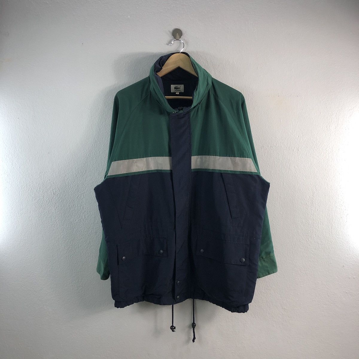 Lacoste Colorblock Light Zipper Windbreaker Jacket