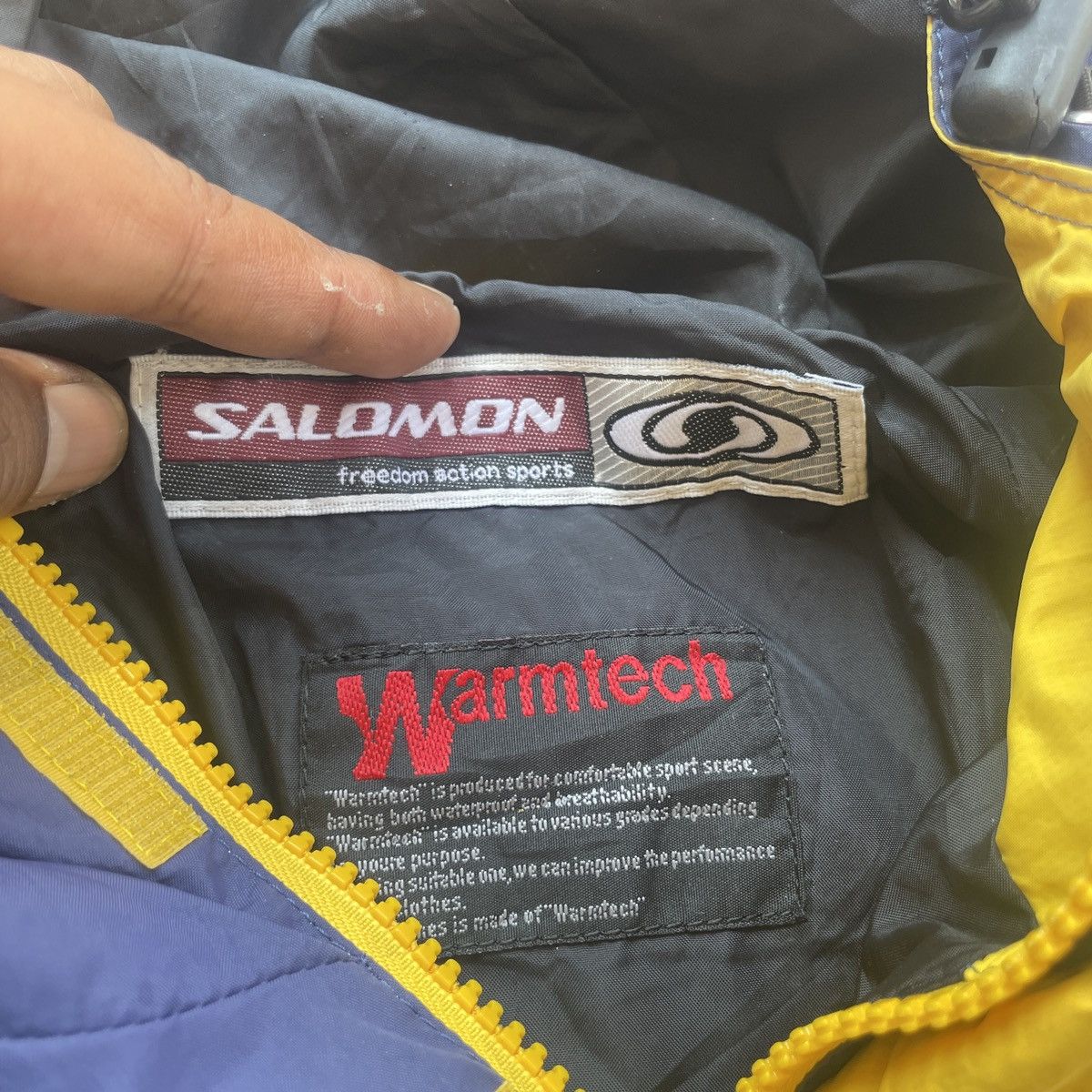Salomon Vintage Salomon Distressed Hoodies Jacket Size US M / EU 48-50 / 2 - 5 Thumbnail
