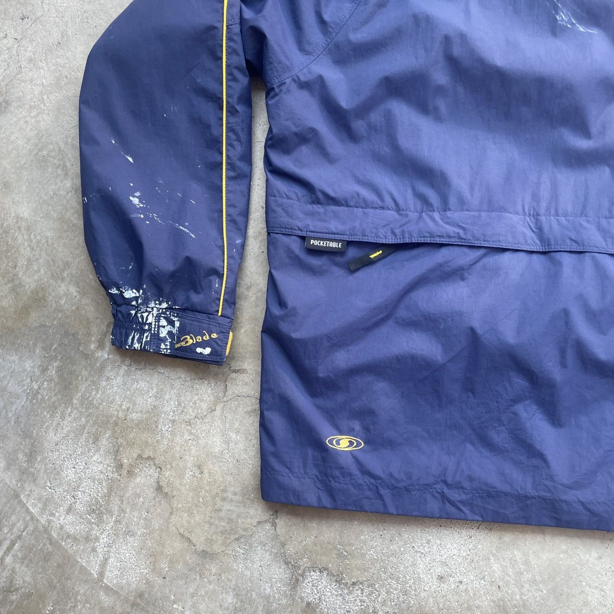 Salomon Vintage Salomon Distressed Hoodies Jacket Size US M / EU 48-50 / 2 - 10 Thumbnail