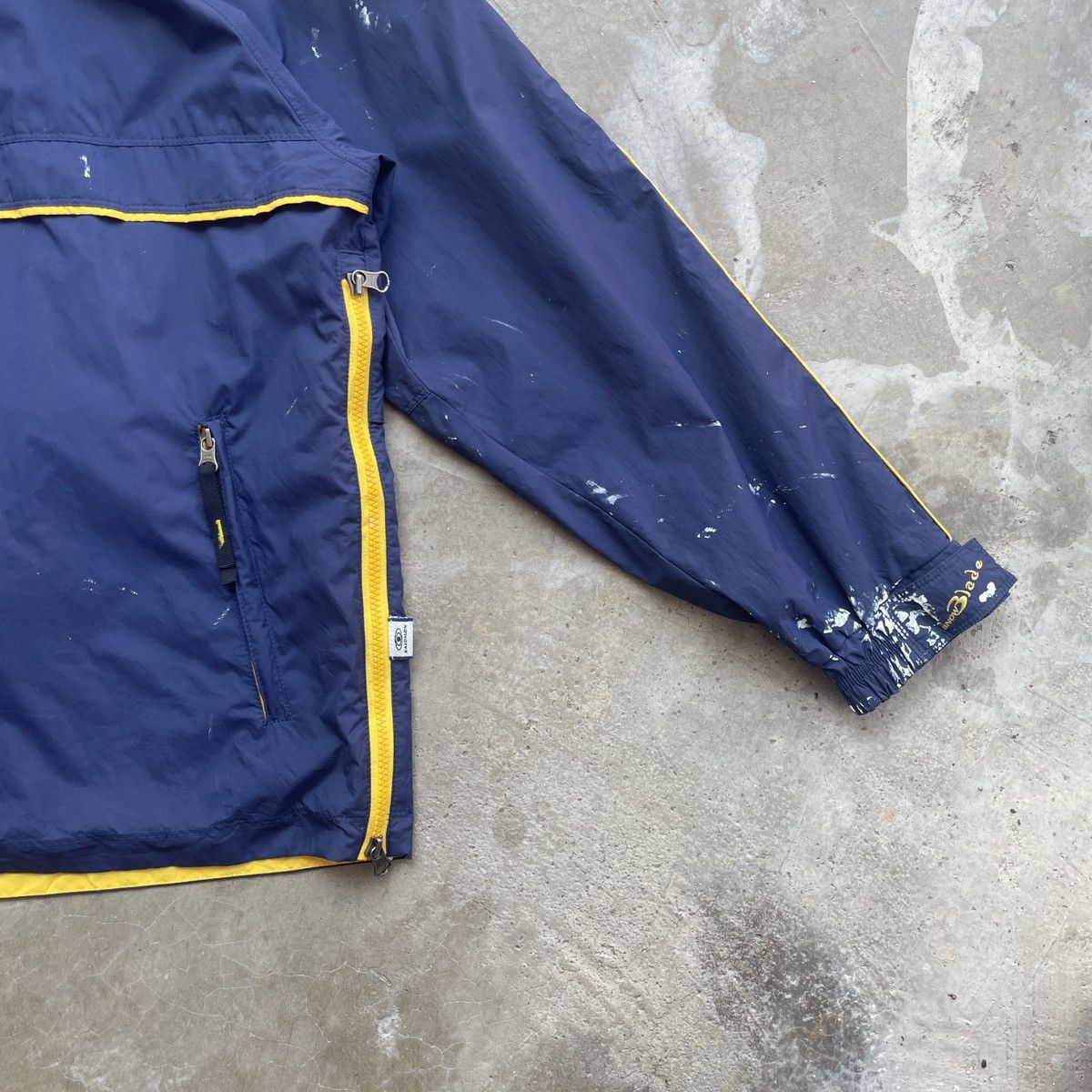 Salomon Vintage Salomon Distressed Hoodies Jacket Size US M / EU 48-50 / 2 - 2 Thumbnail