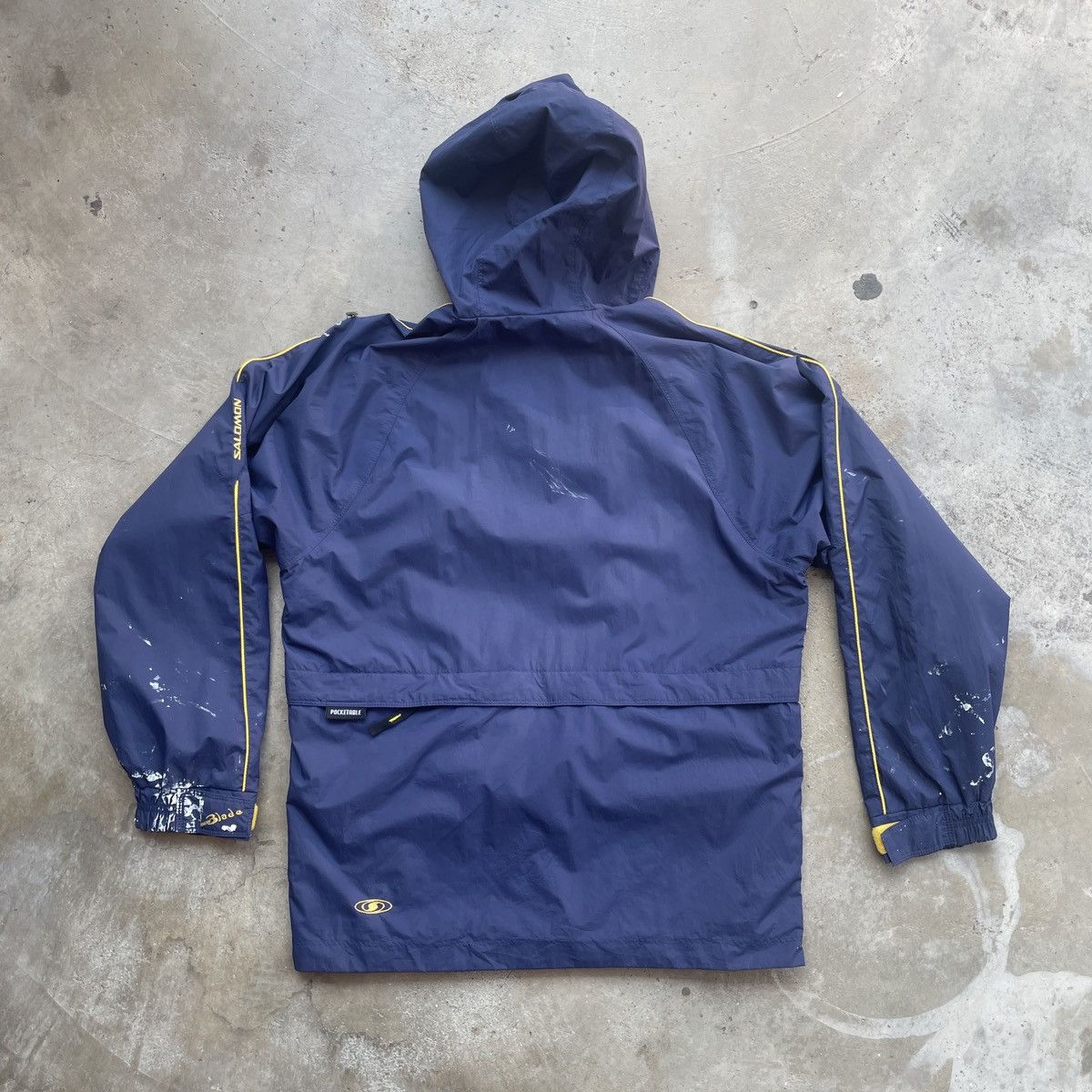 Salomon Vintage Salomon Distressed Hoodies Jacket Size US M / EU 48-50 / 2 - 8 Thumbnail