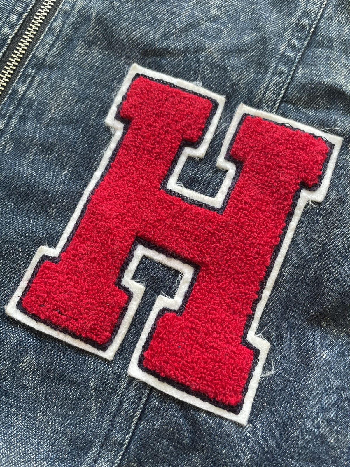 Japanese Brand Browny H Logo Varsity Jacket Size US M / EU 48-50 / 2 - 10 Thumbnail
